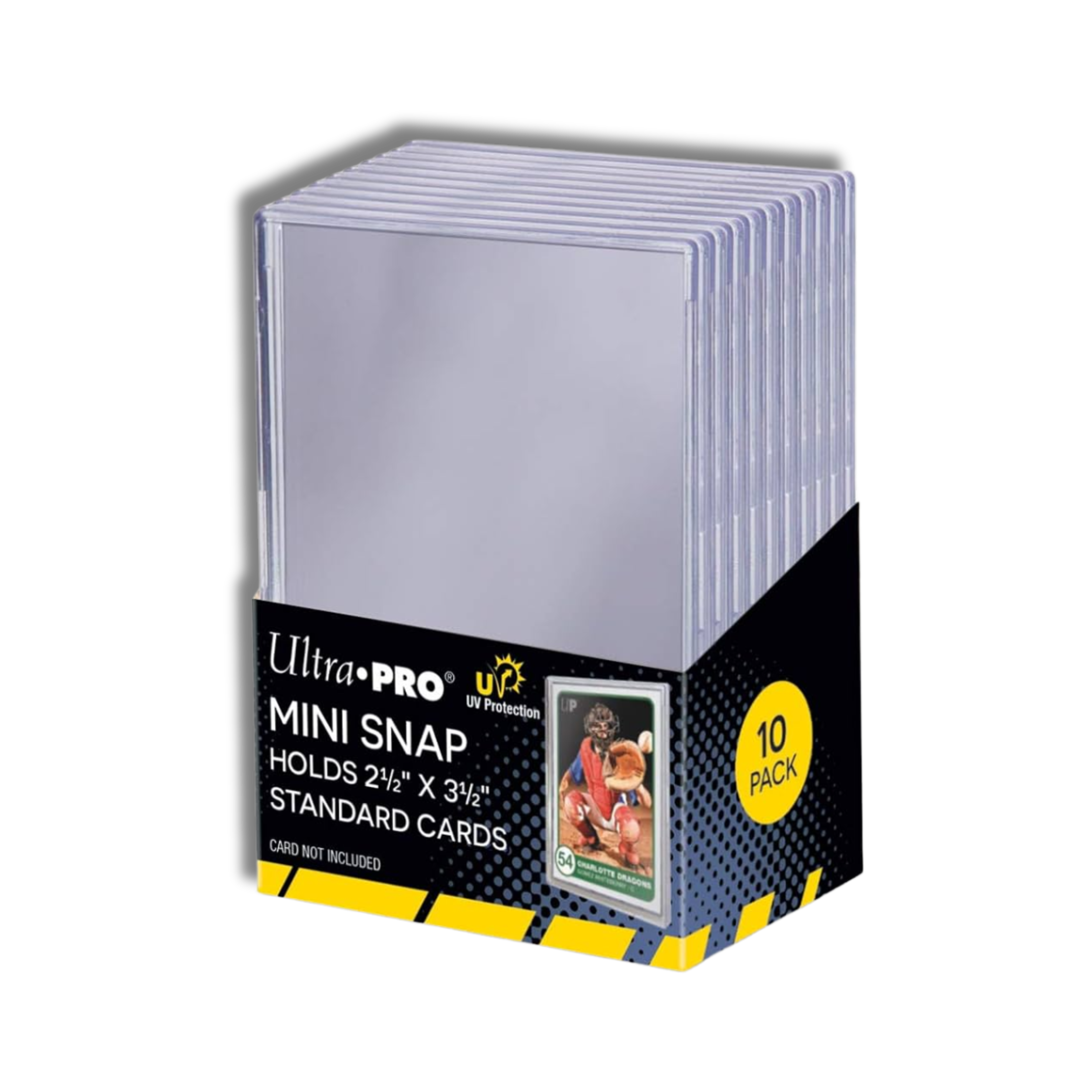 10 Fundas Mini Snap Card Holder TopLoader - Ultra Pro
