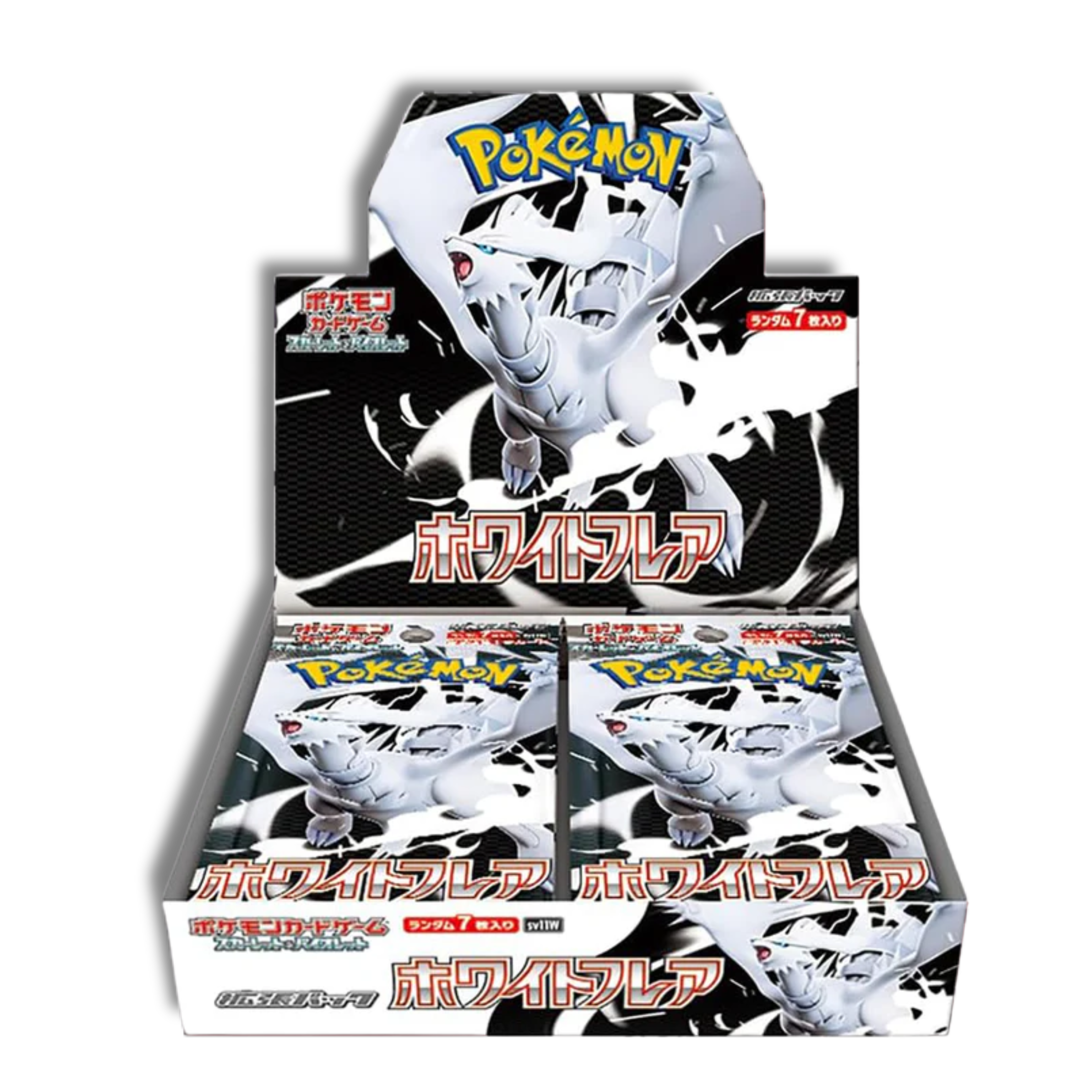 Caja White Flare sobres TCG Pokemon en japonés