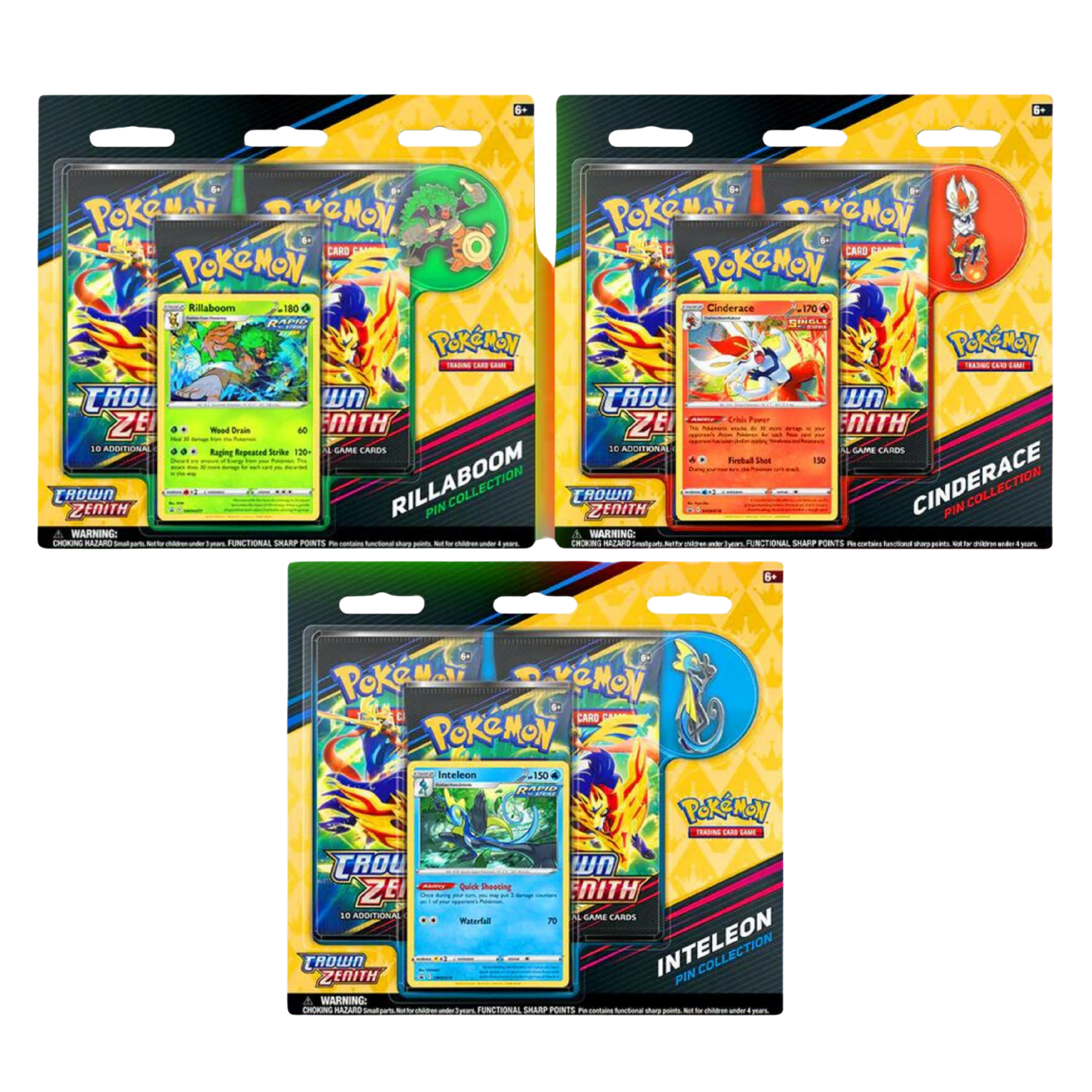 Sobres Pokémon Cenit Supremo con Pin