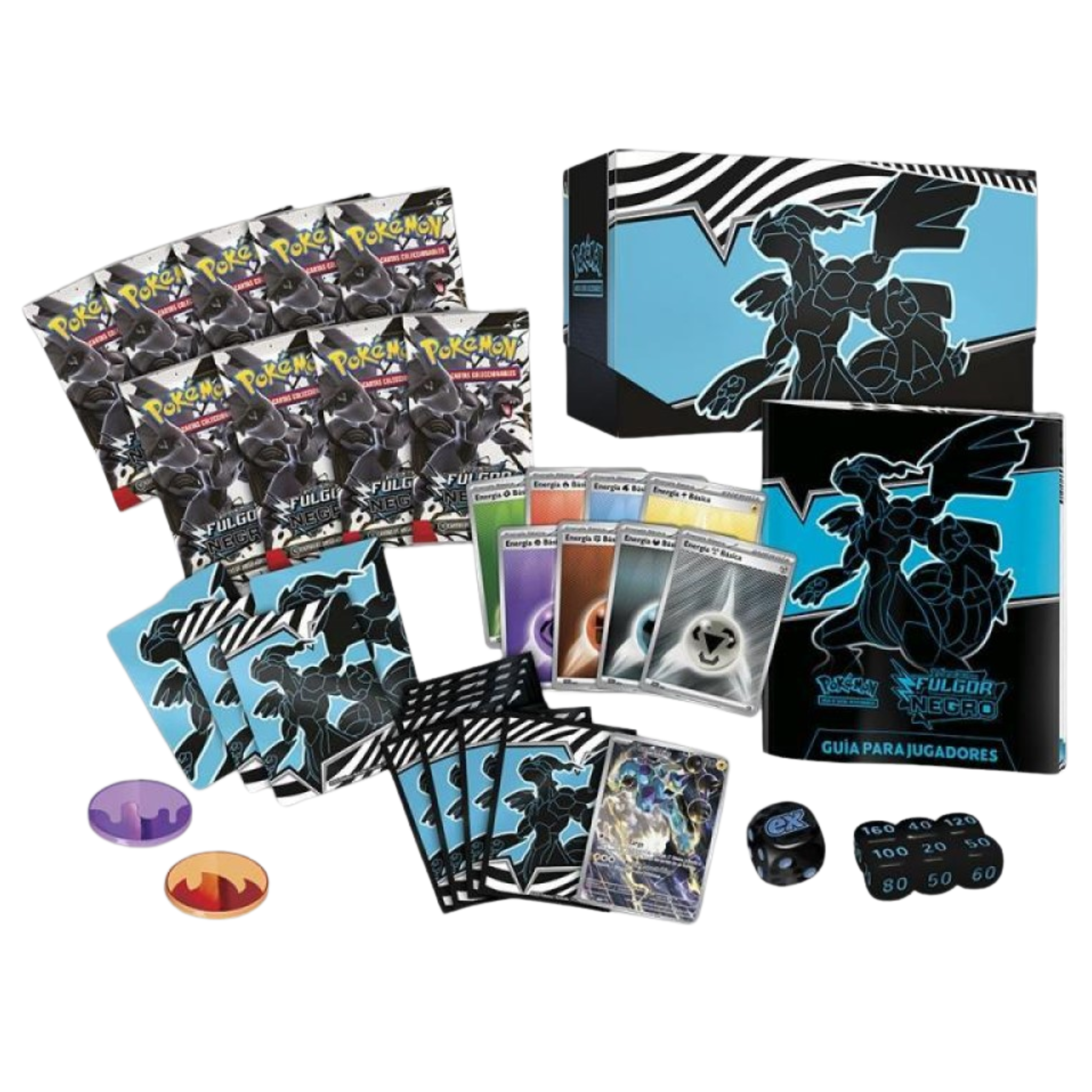 ETB Caja de Entrenador Elite Fulgor Negro - Español