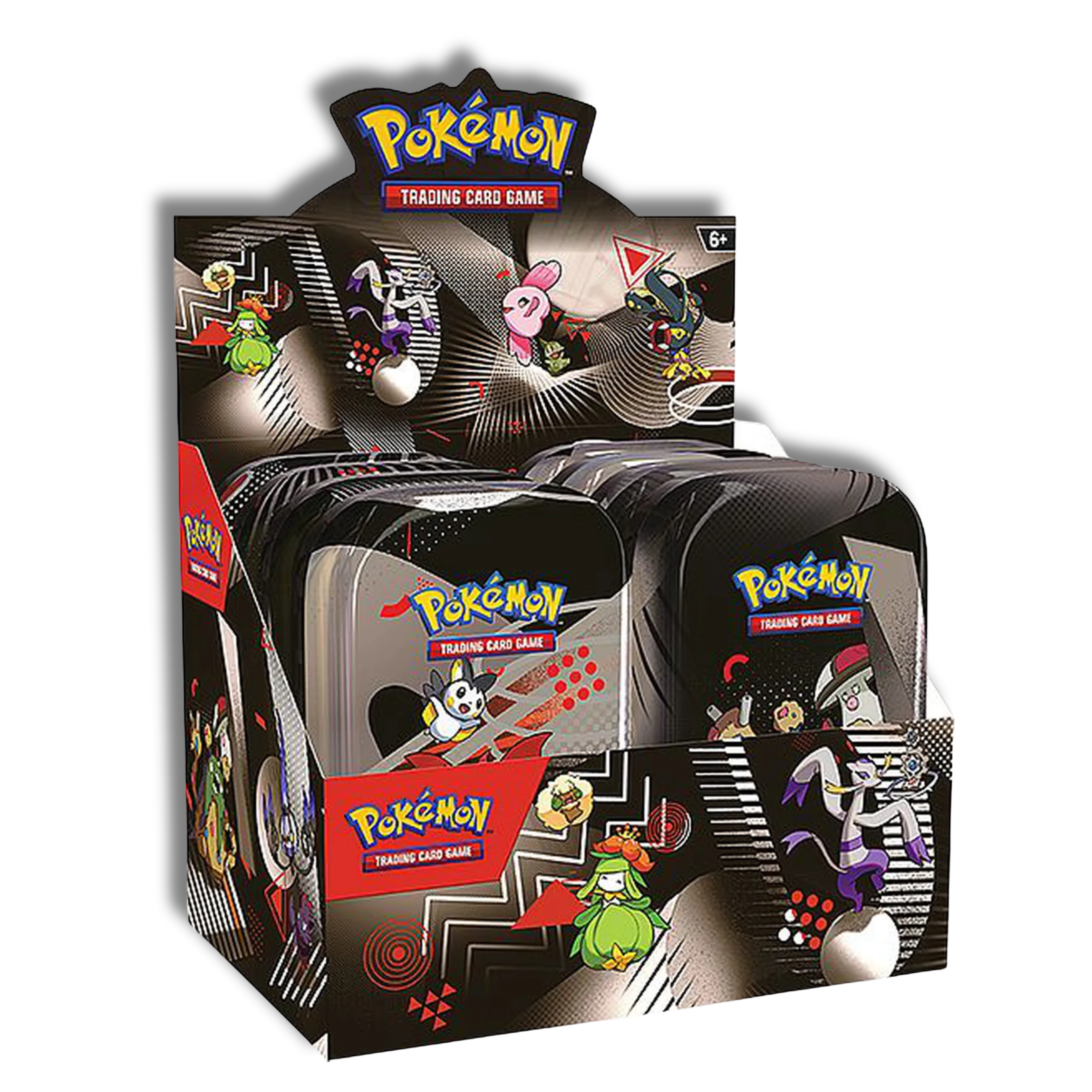 Mini Lata Black Bolt & White Flare - Ingles