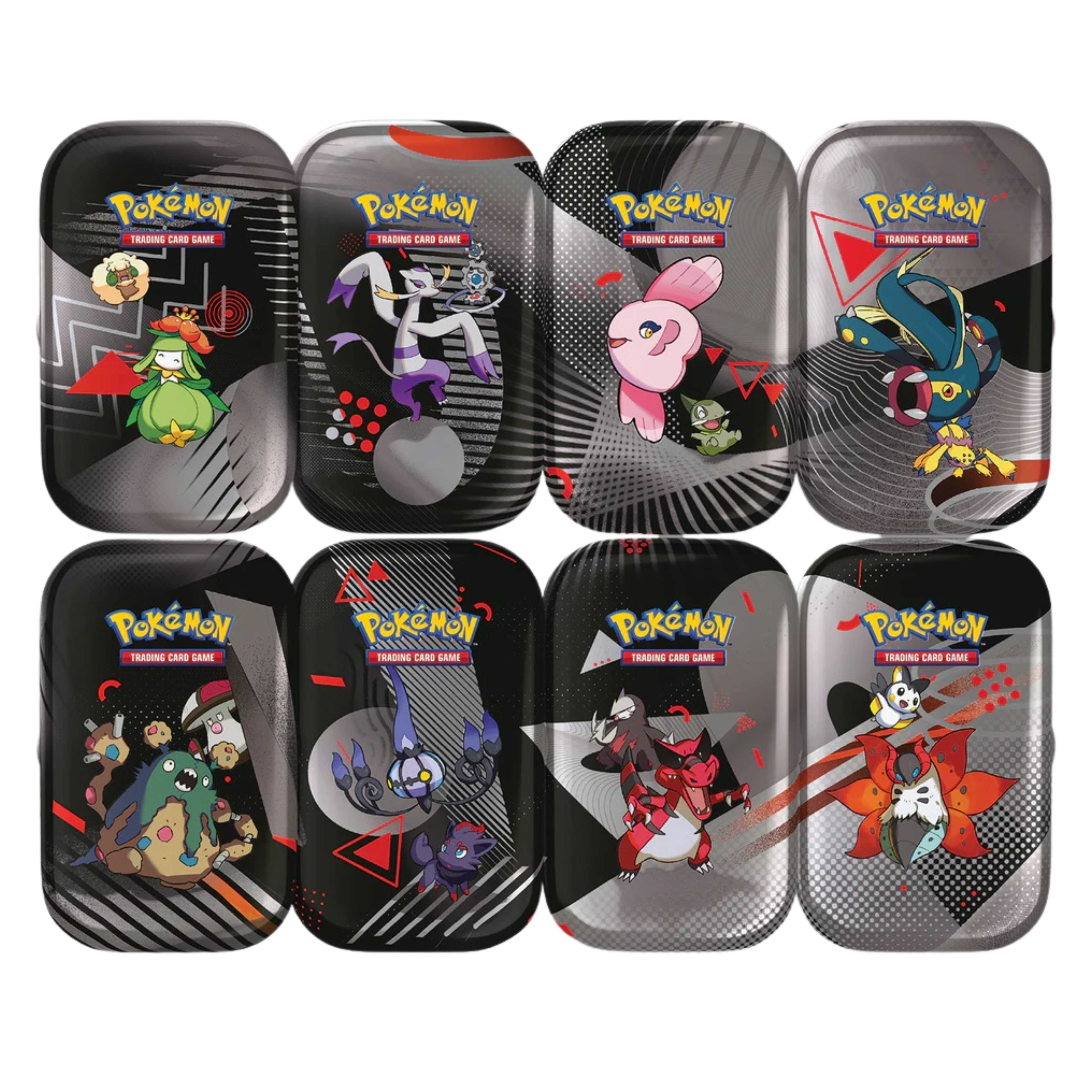 Mini Lata Black Bolt & White Flare - Ingles