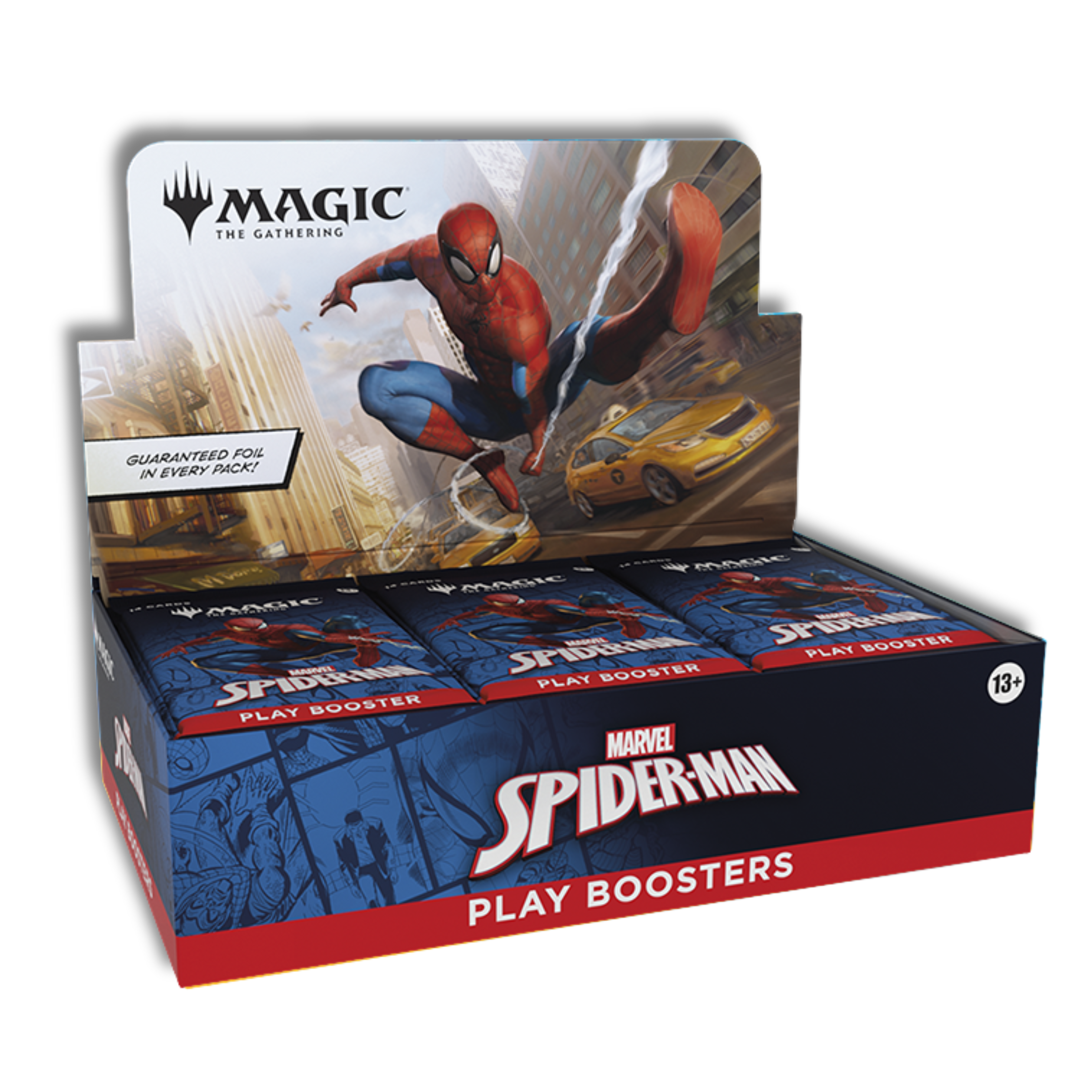 Caja de Sobres Spider-Man Play Boosters Magic the Gathering - Ingles