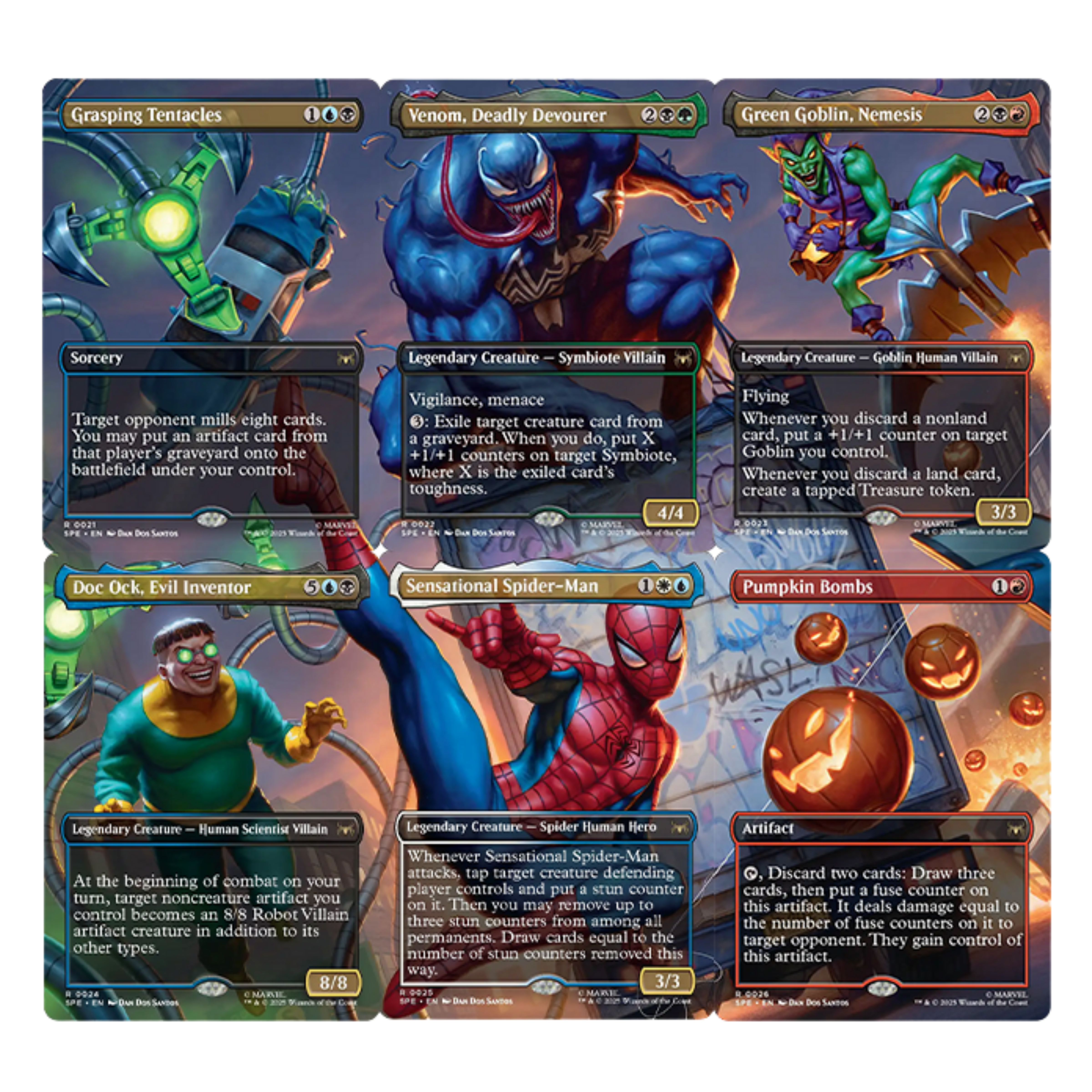 Caja Spider-Man Scene Box Magic the Gathering - Ingles