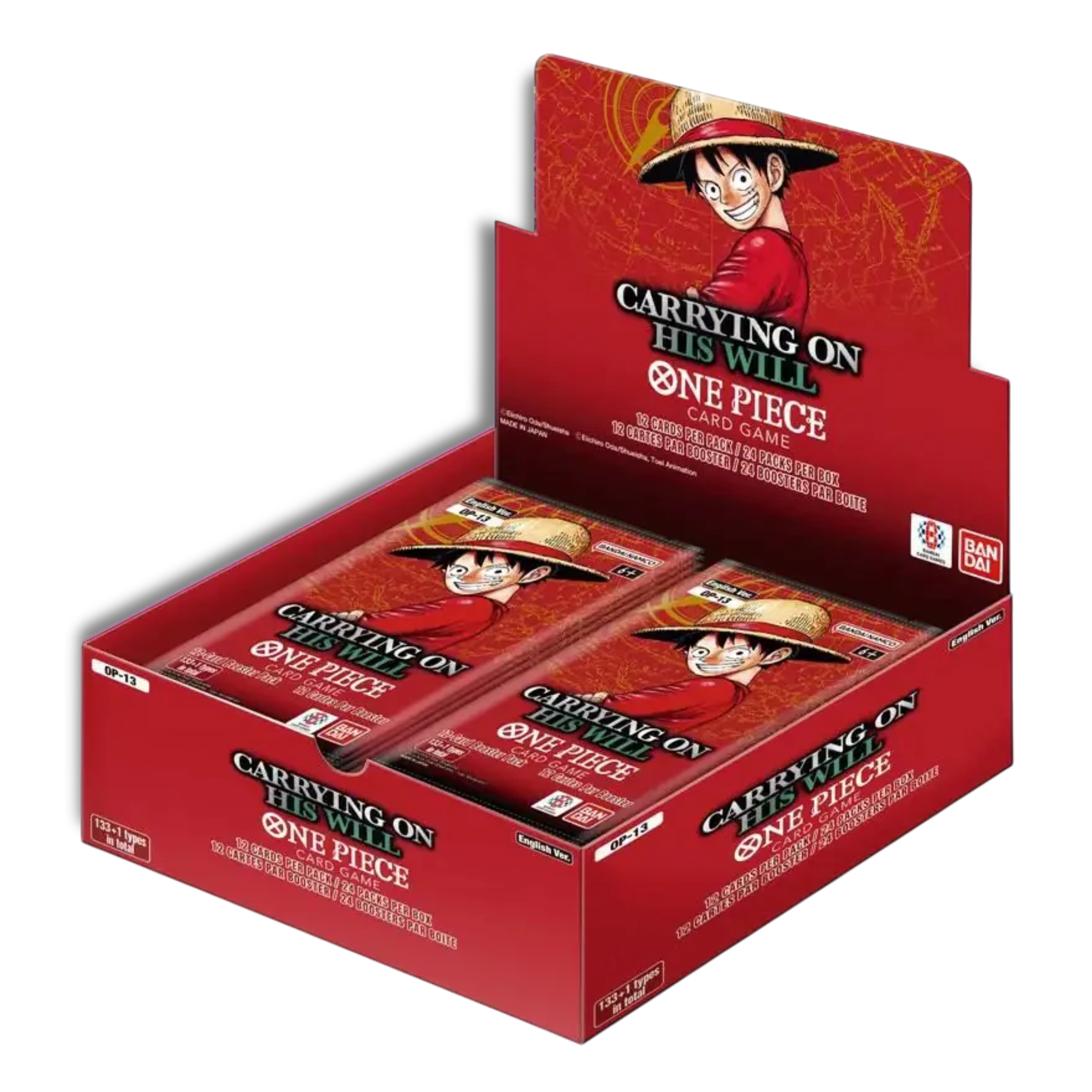 Caja de 24 Sobres Carrying on his Will OP13 - Inglés