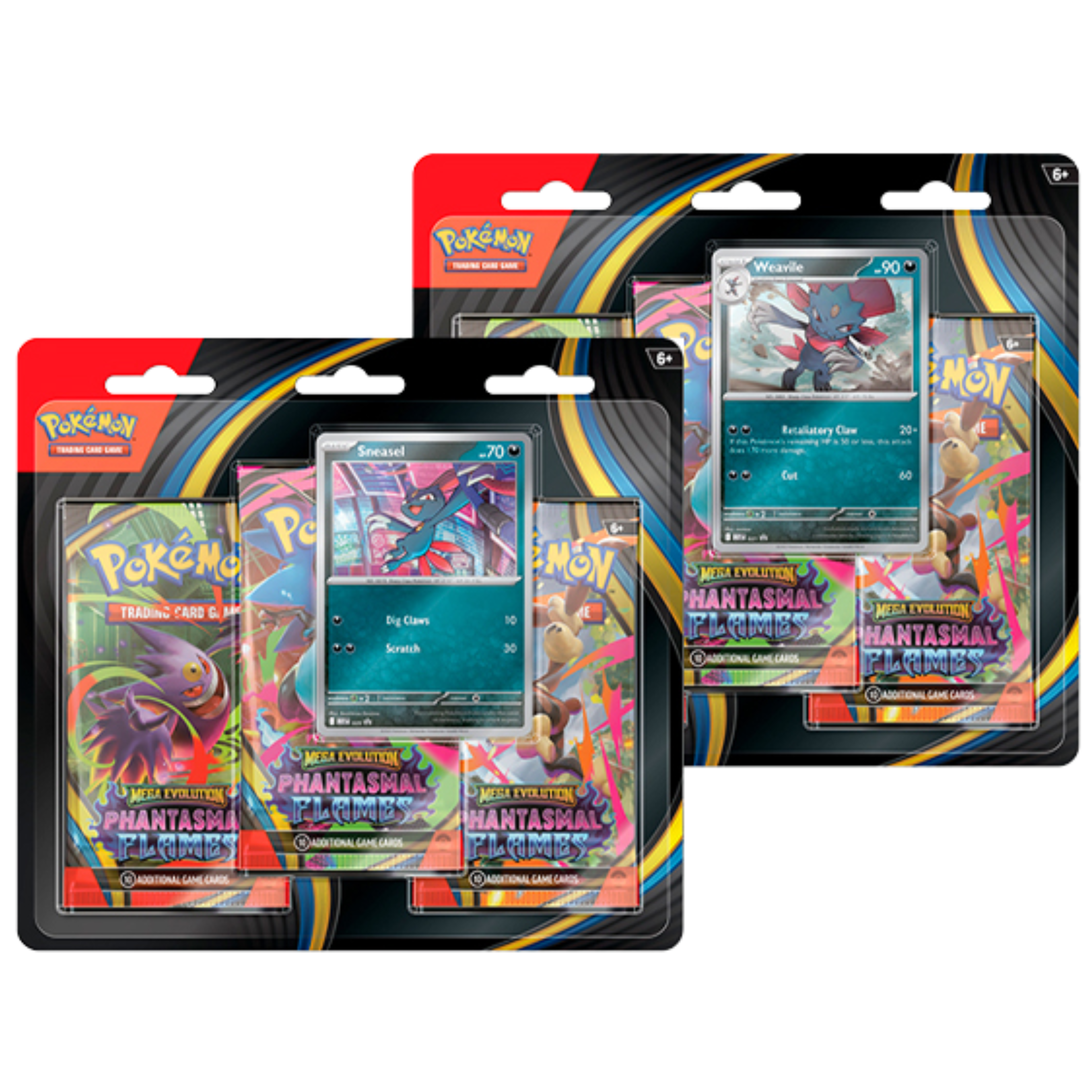 Blister Triple Fuegos Fantasmales - Español