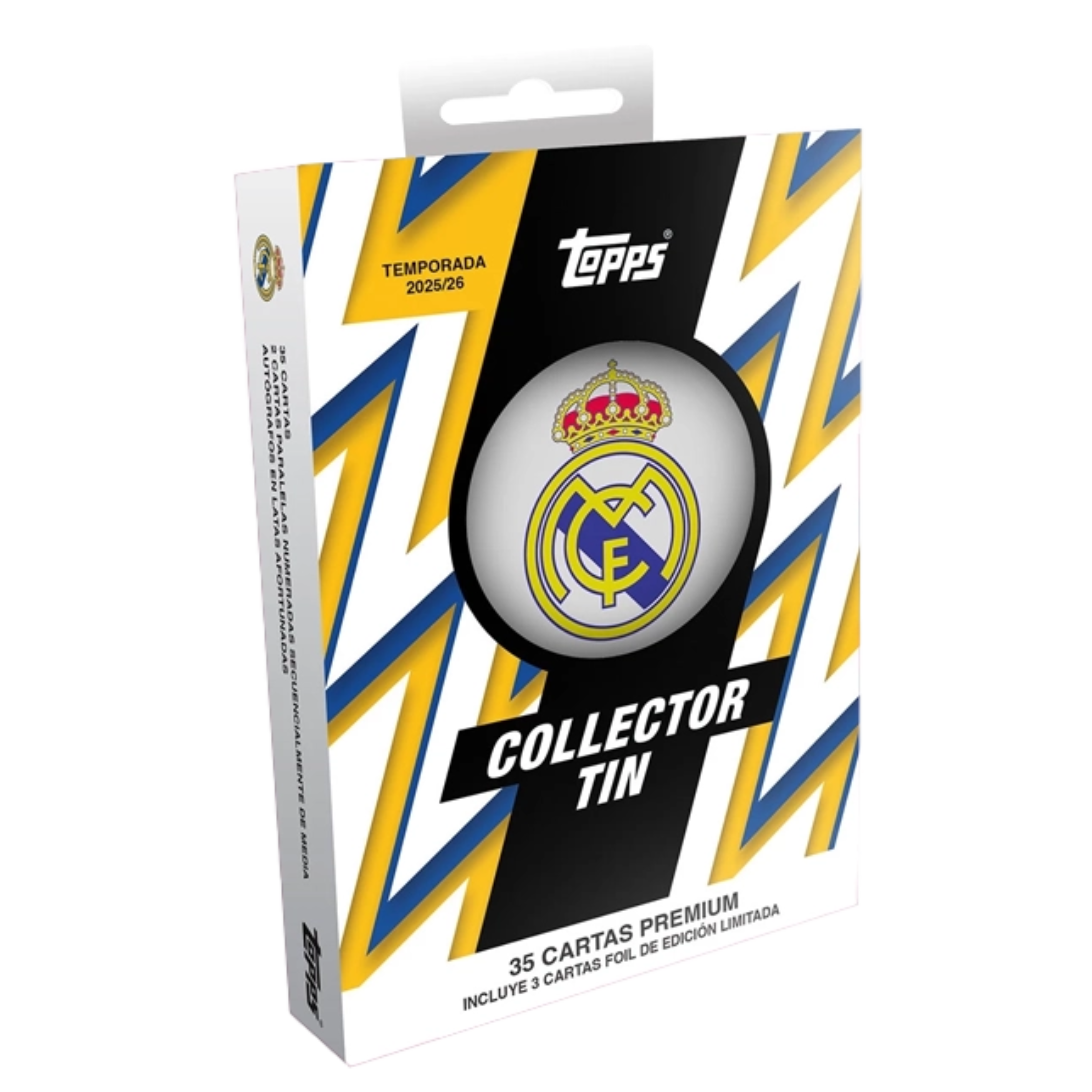 Lata Topps Collector Tin 2025-26 – Real Madrid