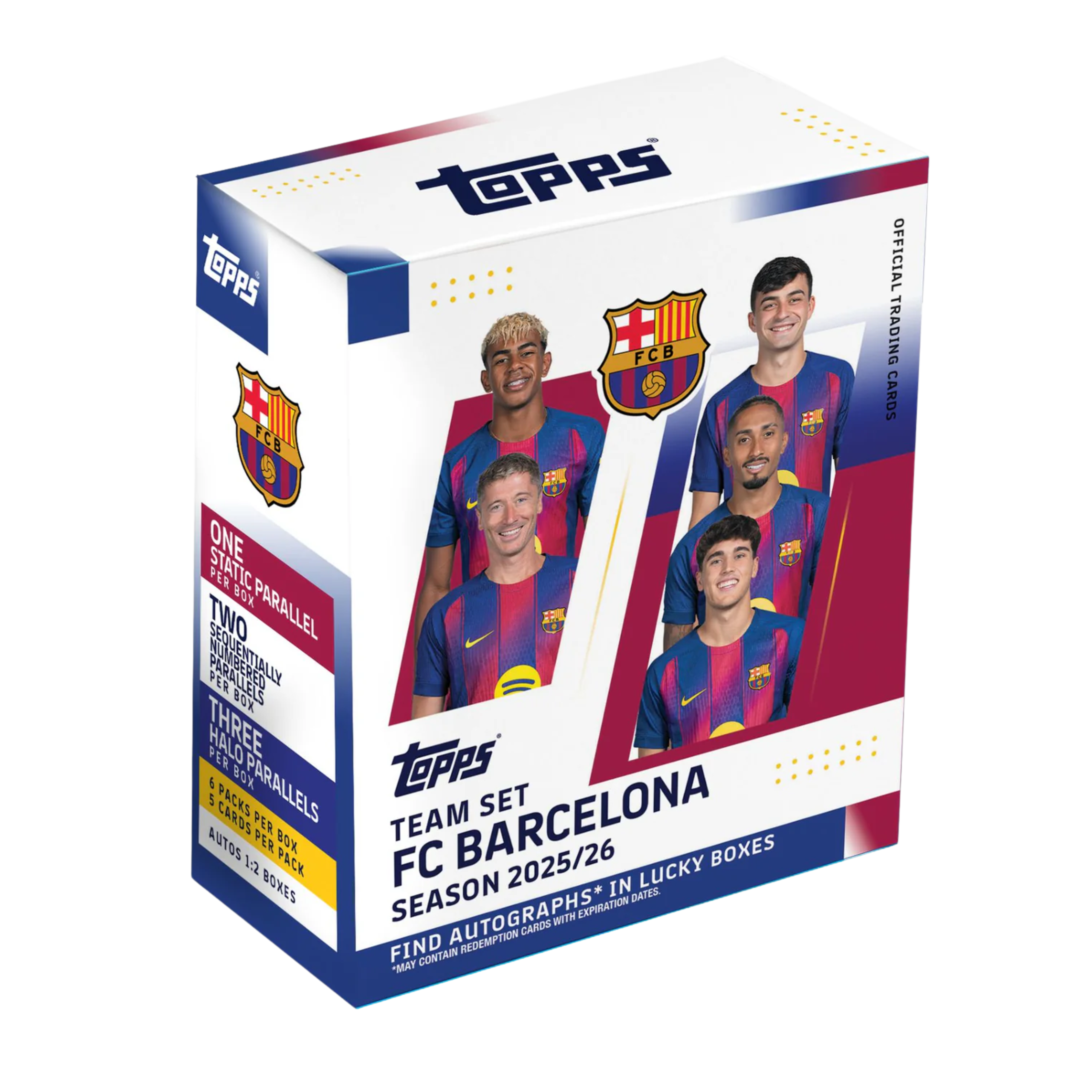 Team Set FC Barcelona Season 2025-26 – Topps