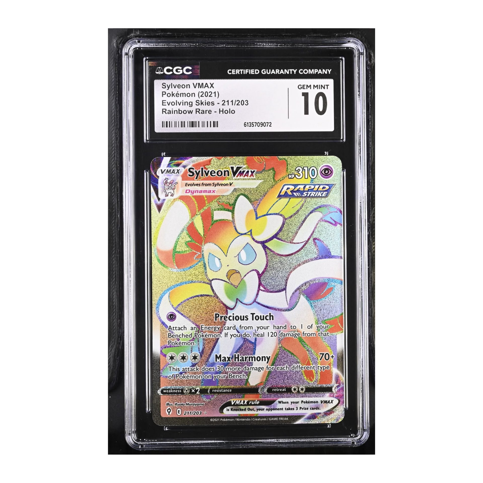 Sylveon VMAX (2021) Evolving Skies - CGC 10