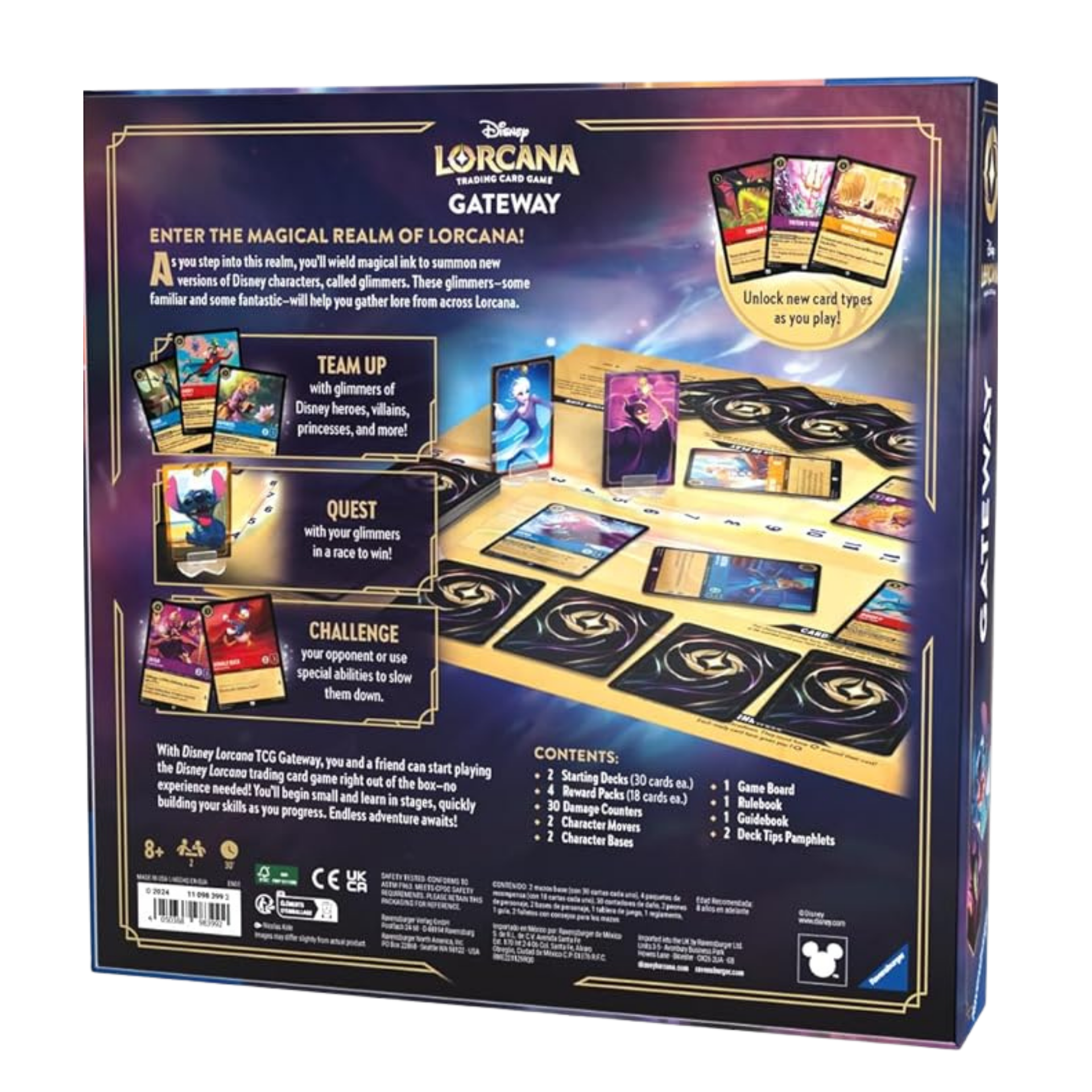 Caja Ravensburger Disney Lorcana Gateway - Ingles