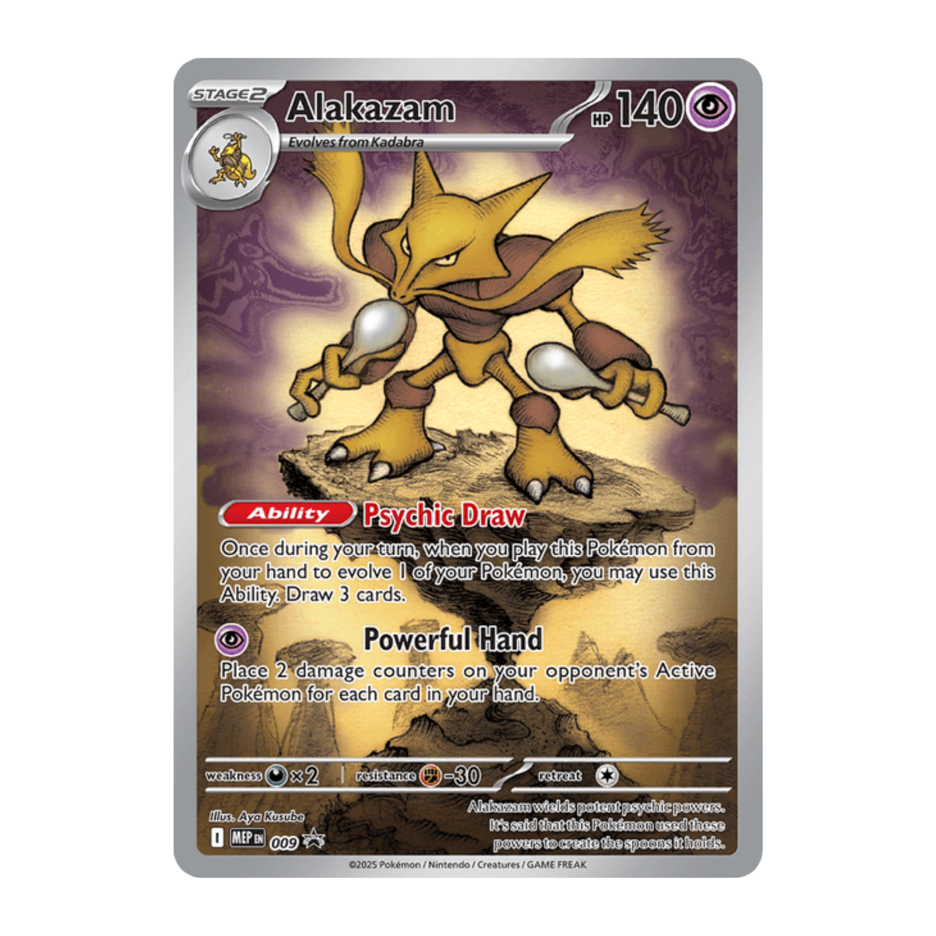 Alakazam MEP 9 - NM Español