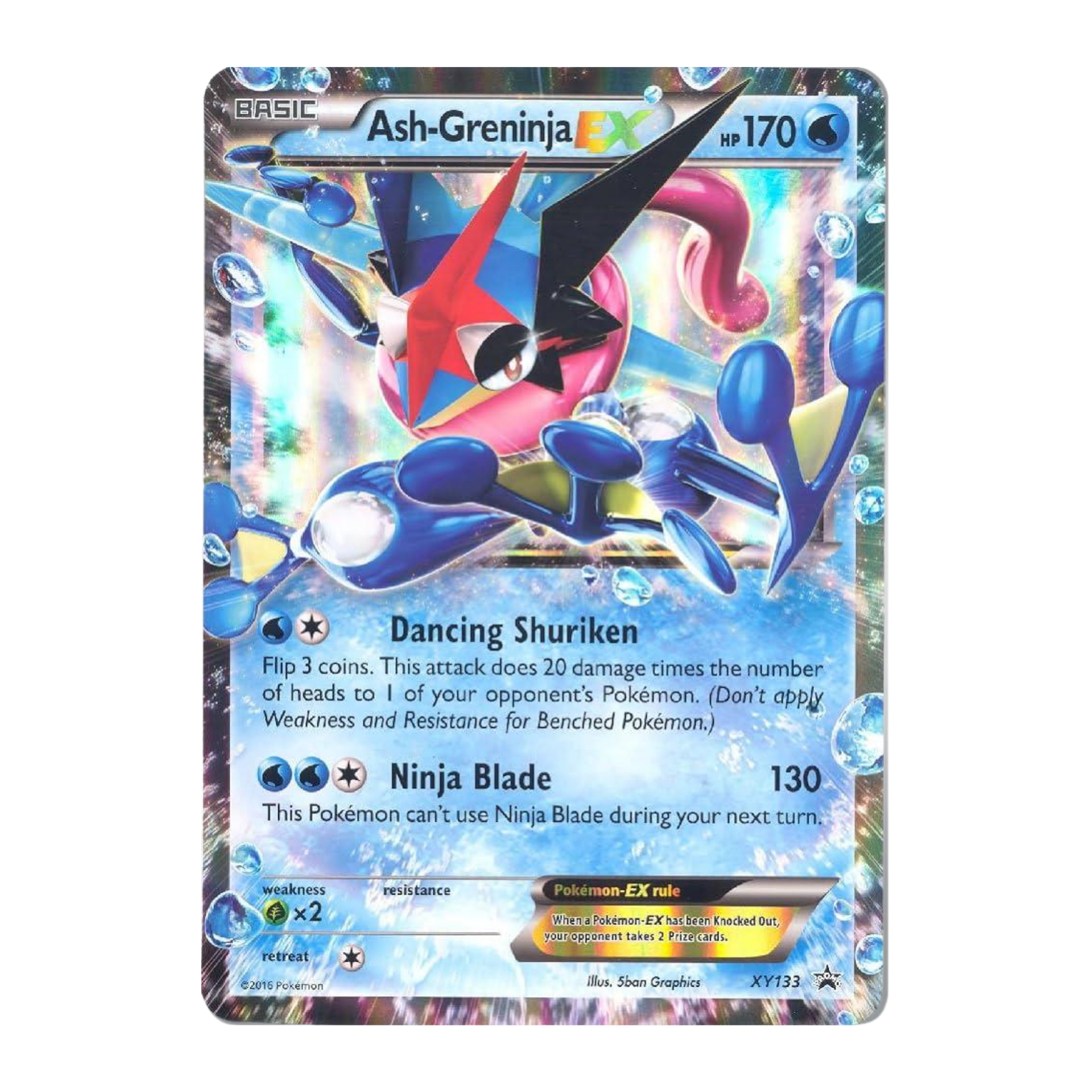 Greninja Ash EX XYPR 133 - GD Inglés