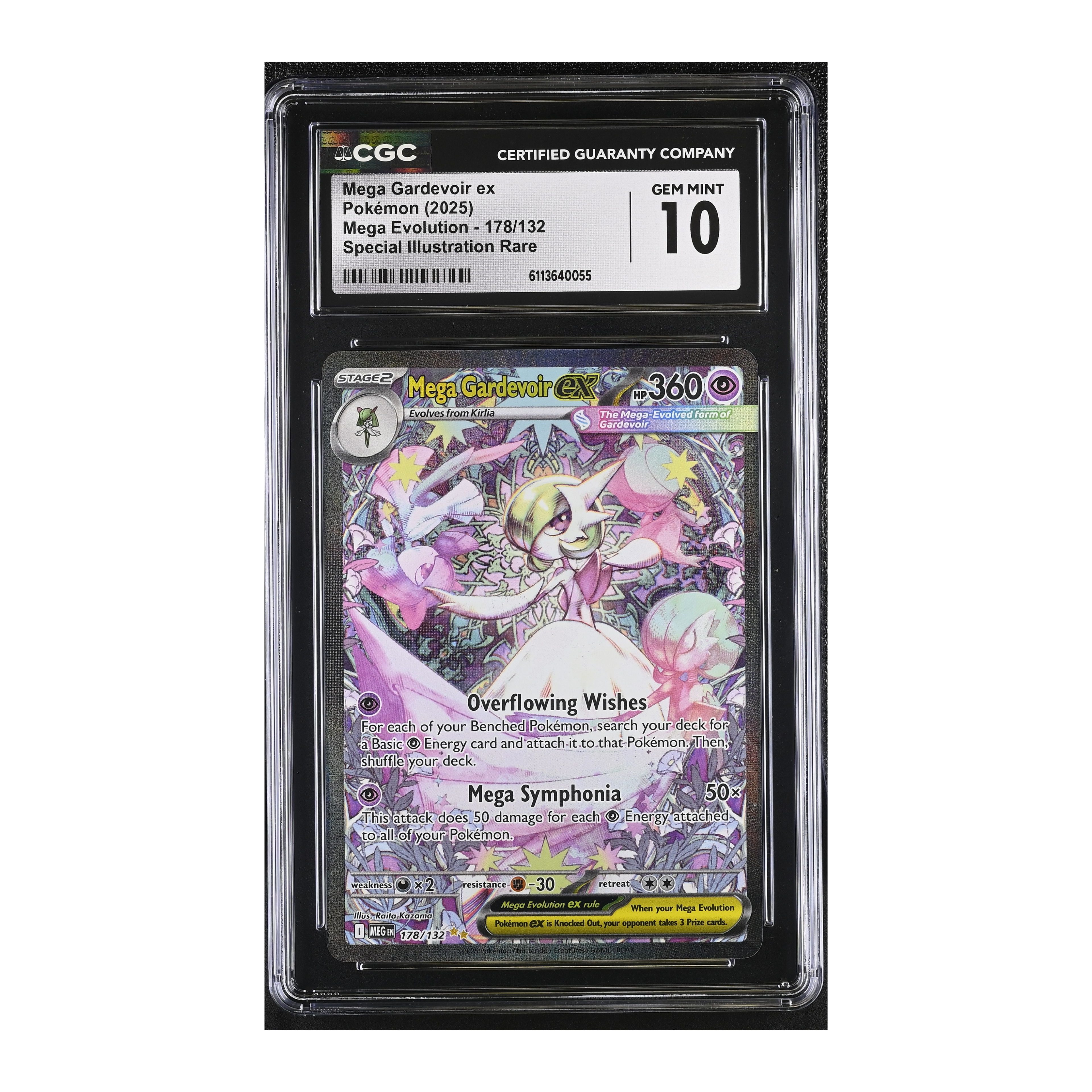 Mega Gardevoir EX (2025) Mega Evolution - CGC 10