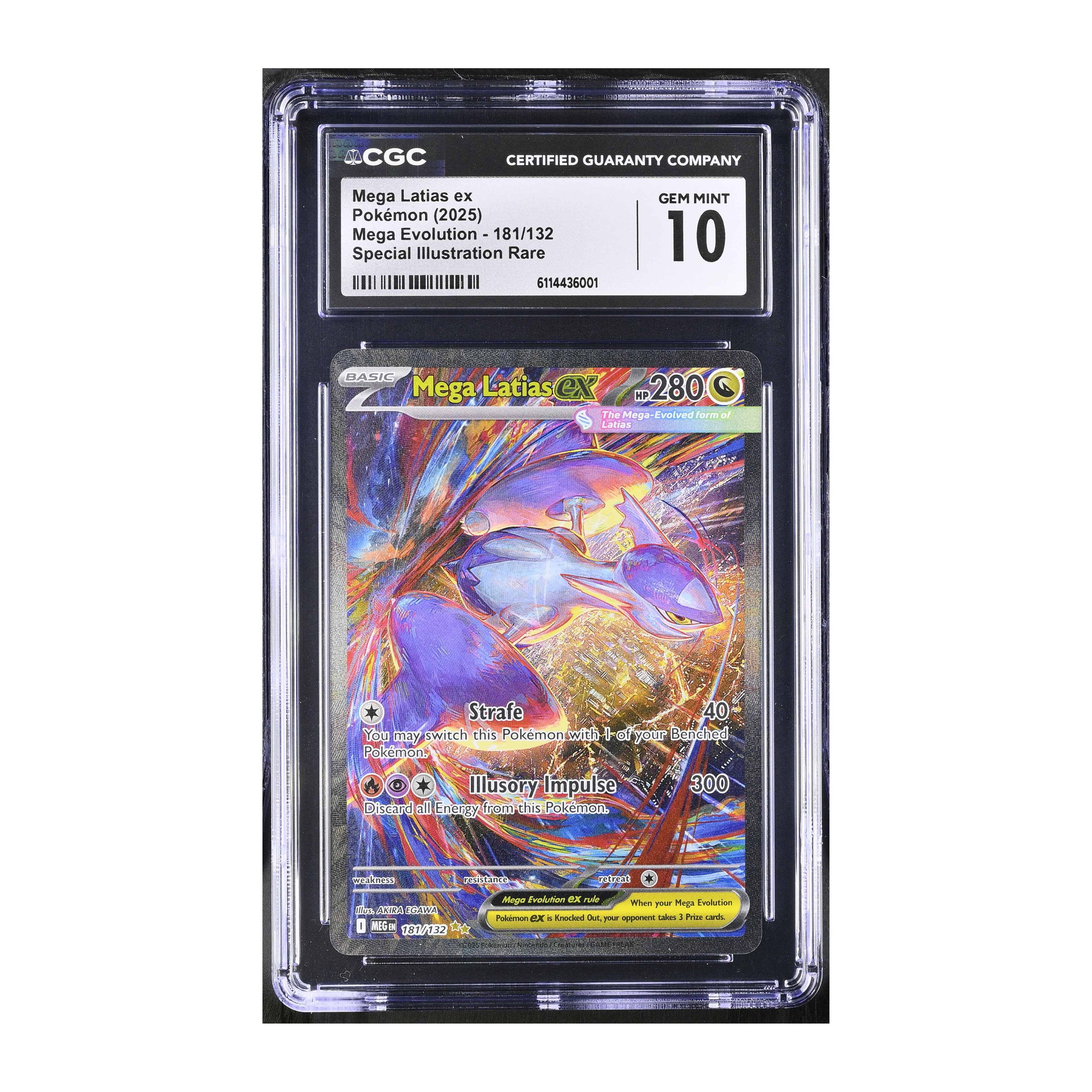 Mega Latias EX (2025) Mega Evolution - CGC 10