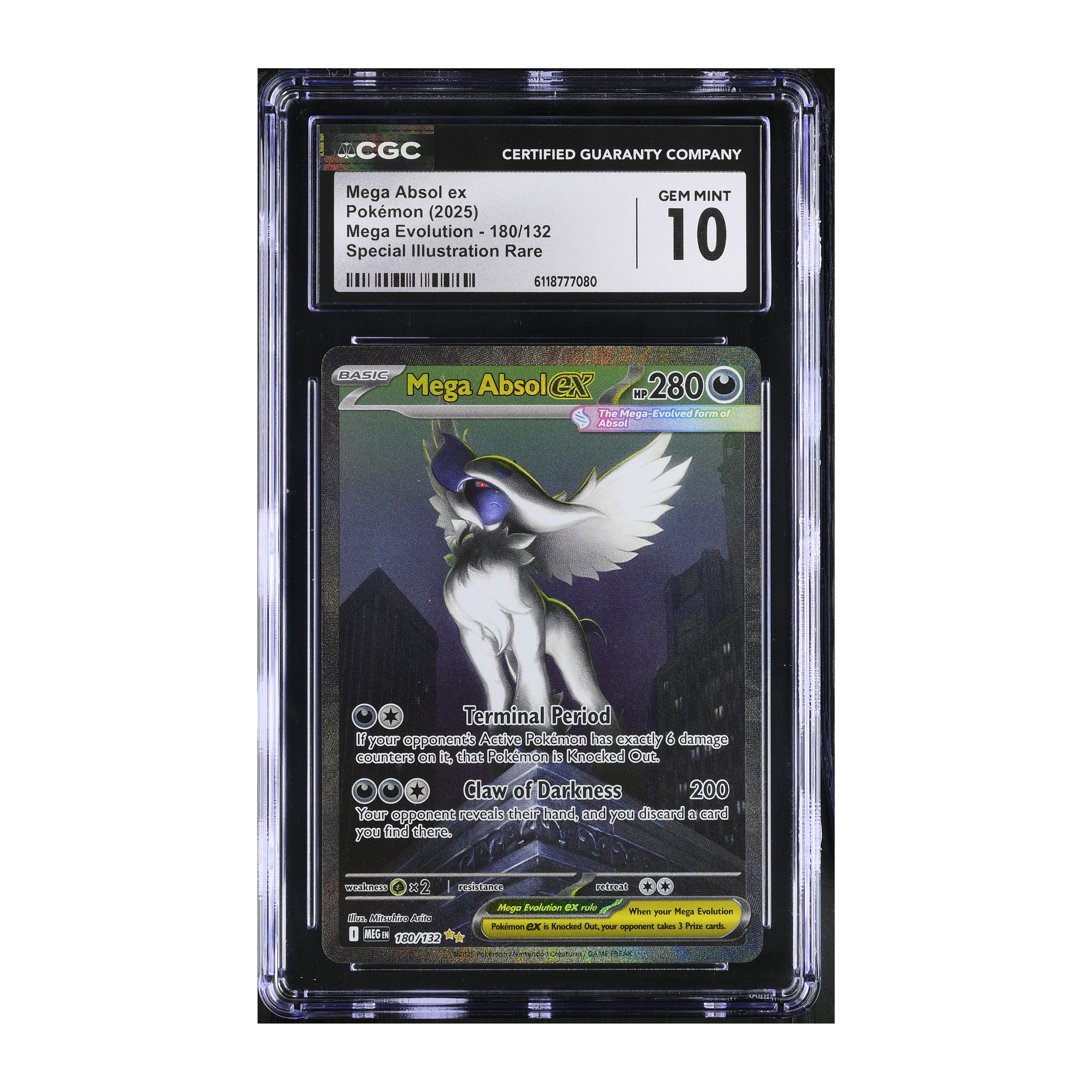 Mega Absol EX (2025) Mega Evolution - CGC 10