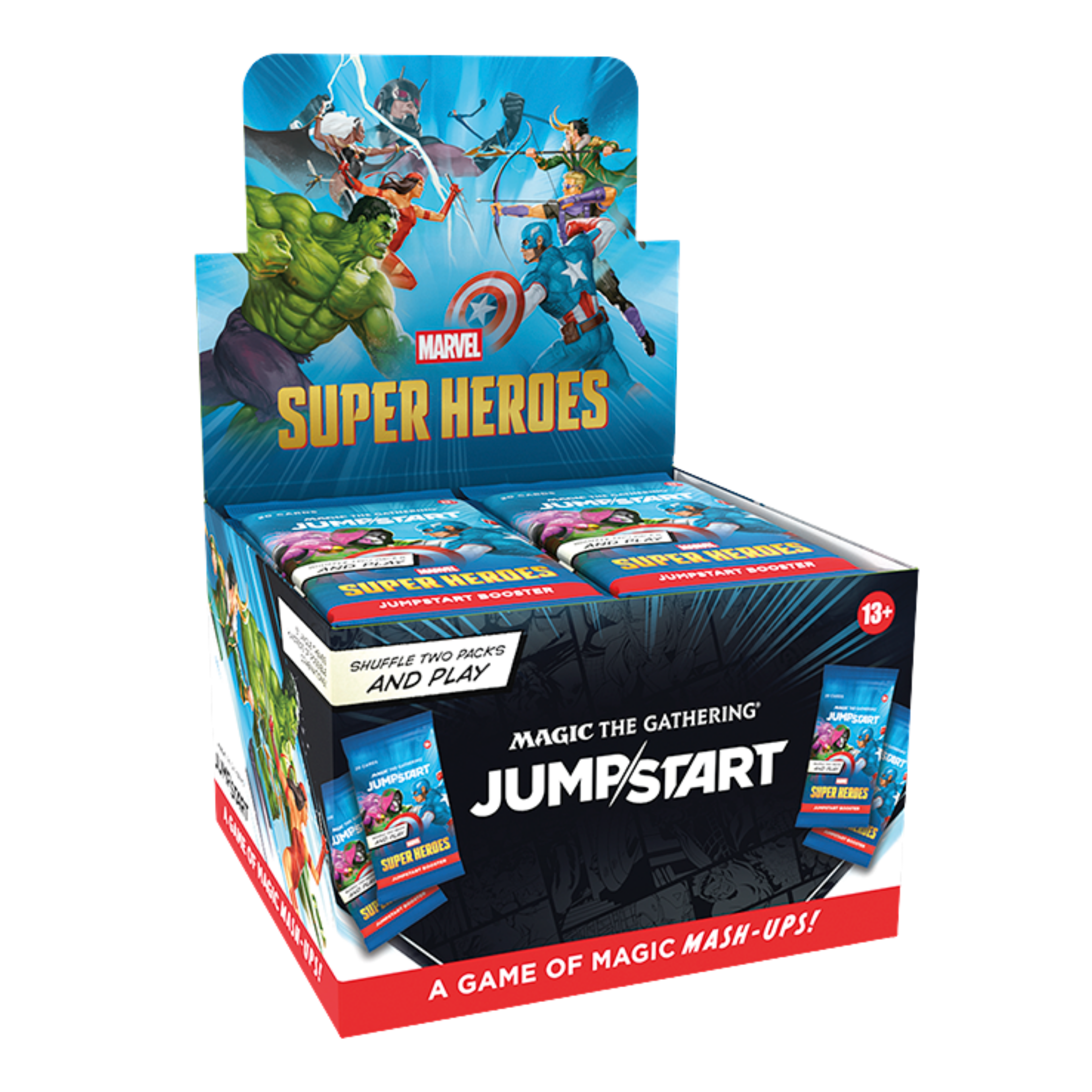 Caja de Sobres Marvel Super Heroes Jumpestart Boosters Magic the Gathering - Ingles