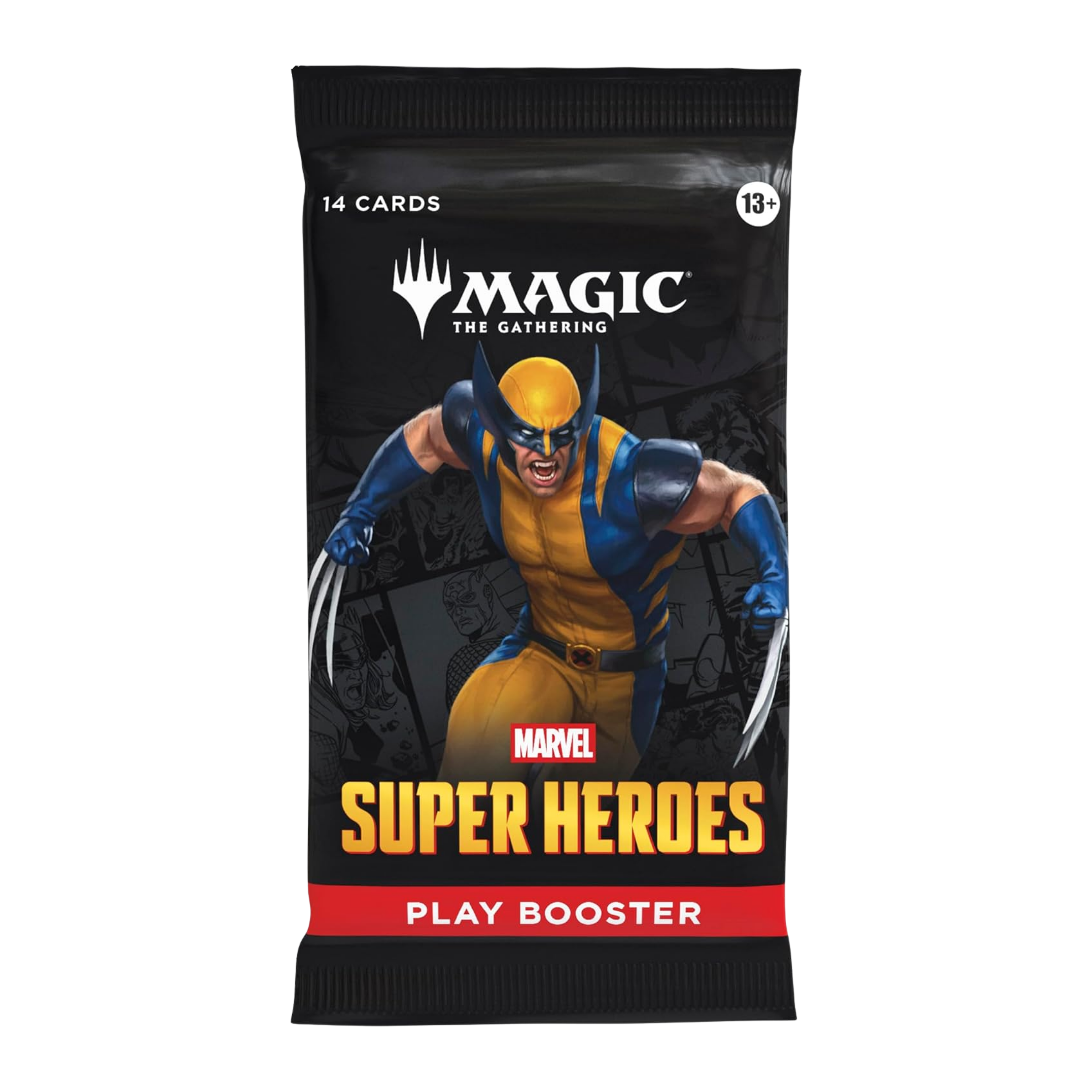 Sobre Marvel Super Heroes Play Booster Magic - Ingles