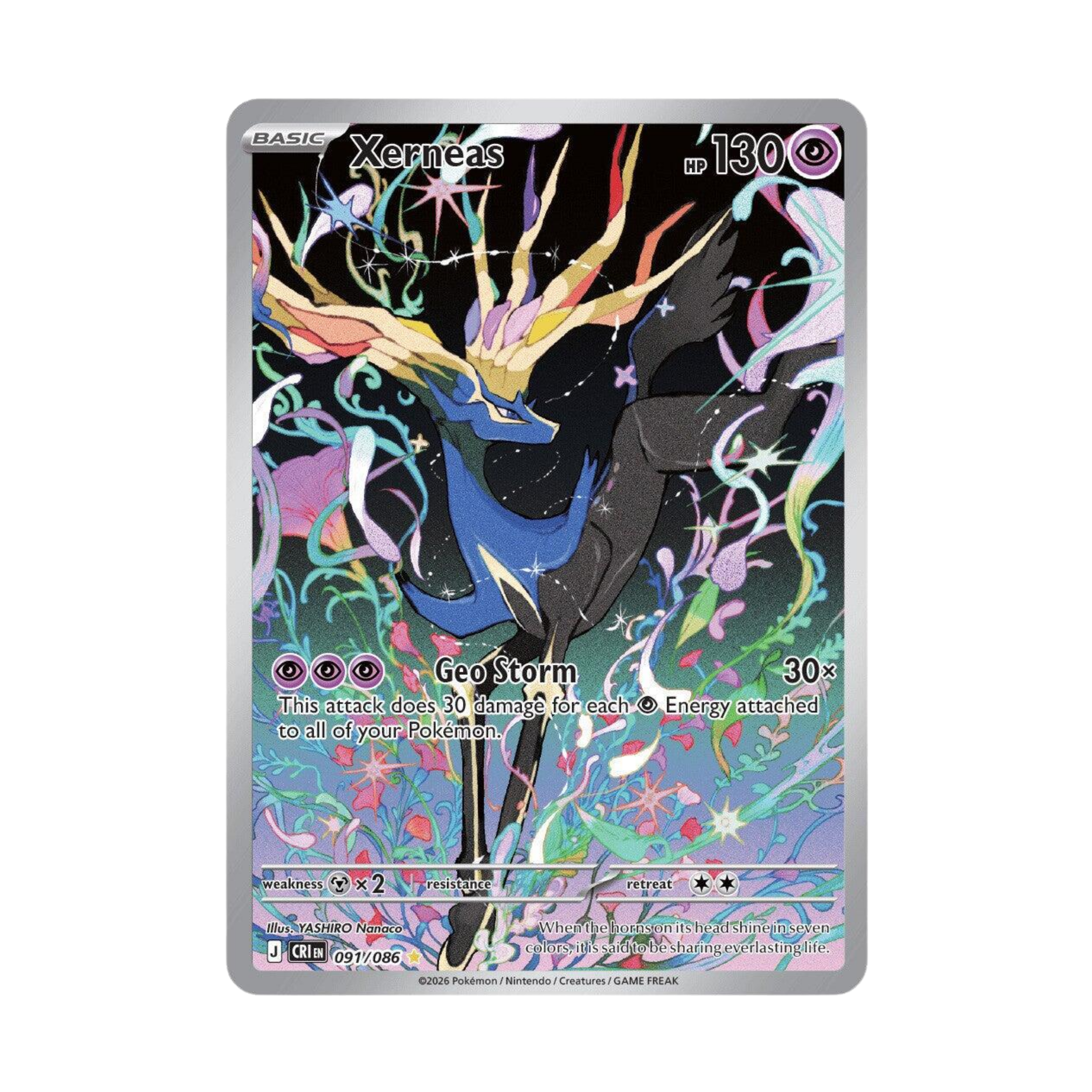 Xerneas CRI 091 - NM Ingles