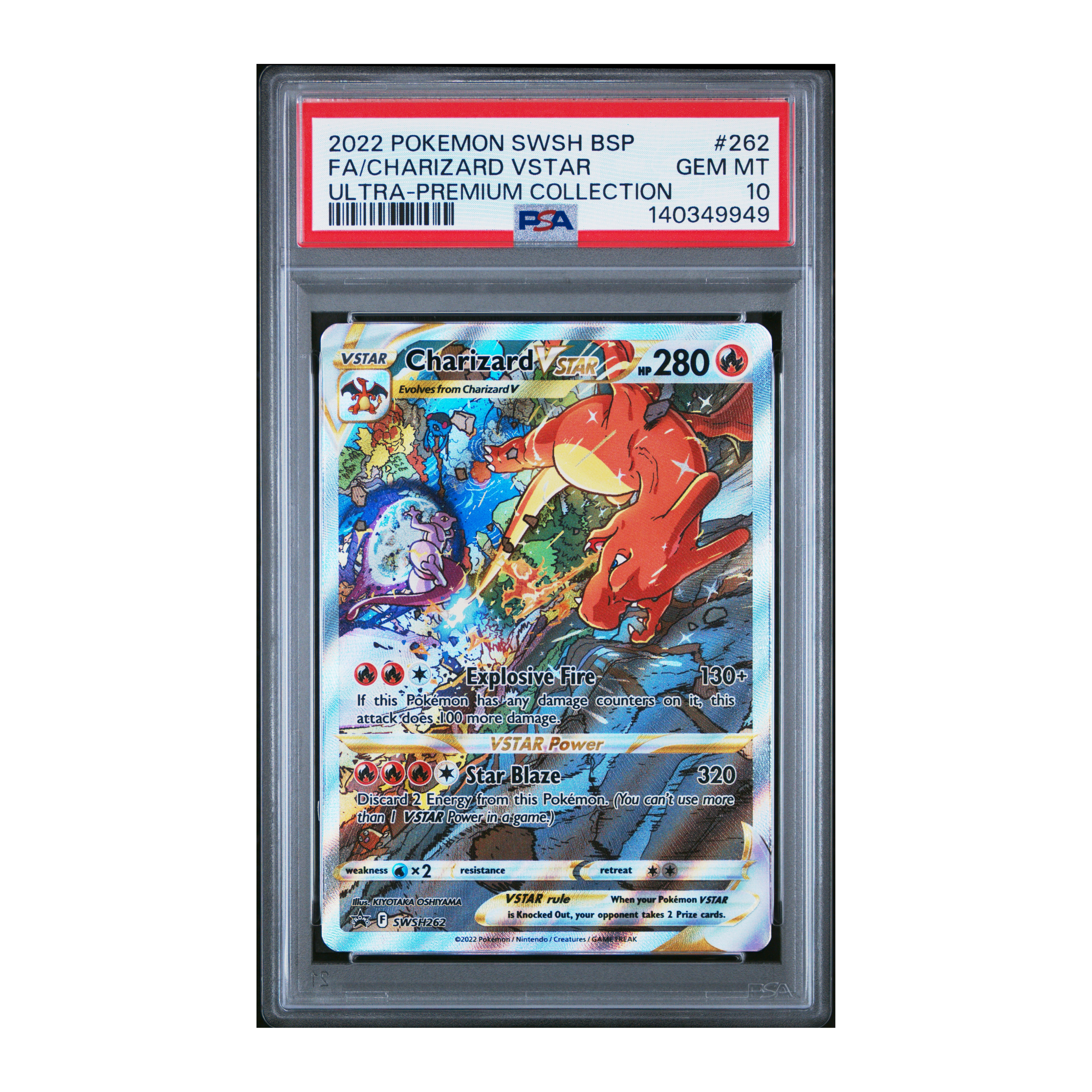 Charizard VSTAR (2022) SWSH262 Ultra-Premium Collection - PSA 10