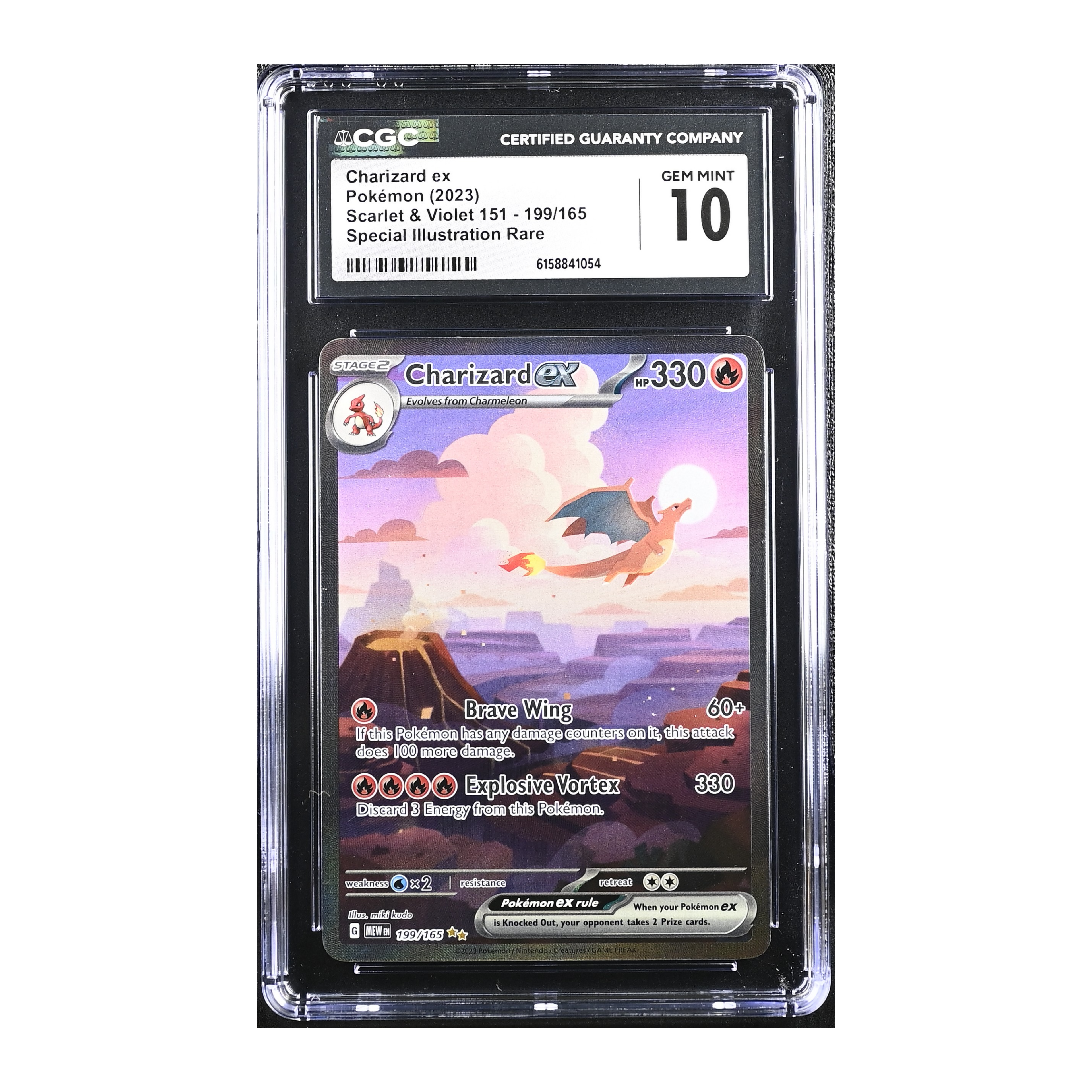 Charizard EX (2023) Scarlet & Violet 151 - CGC 10