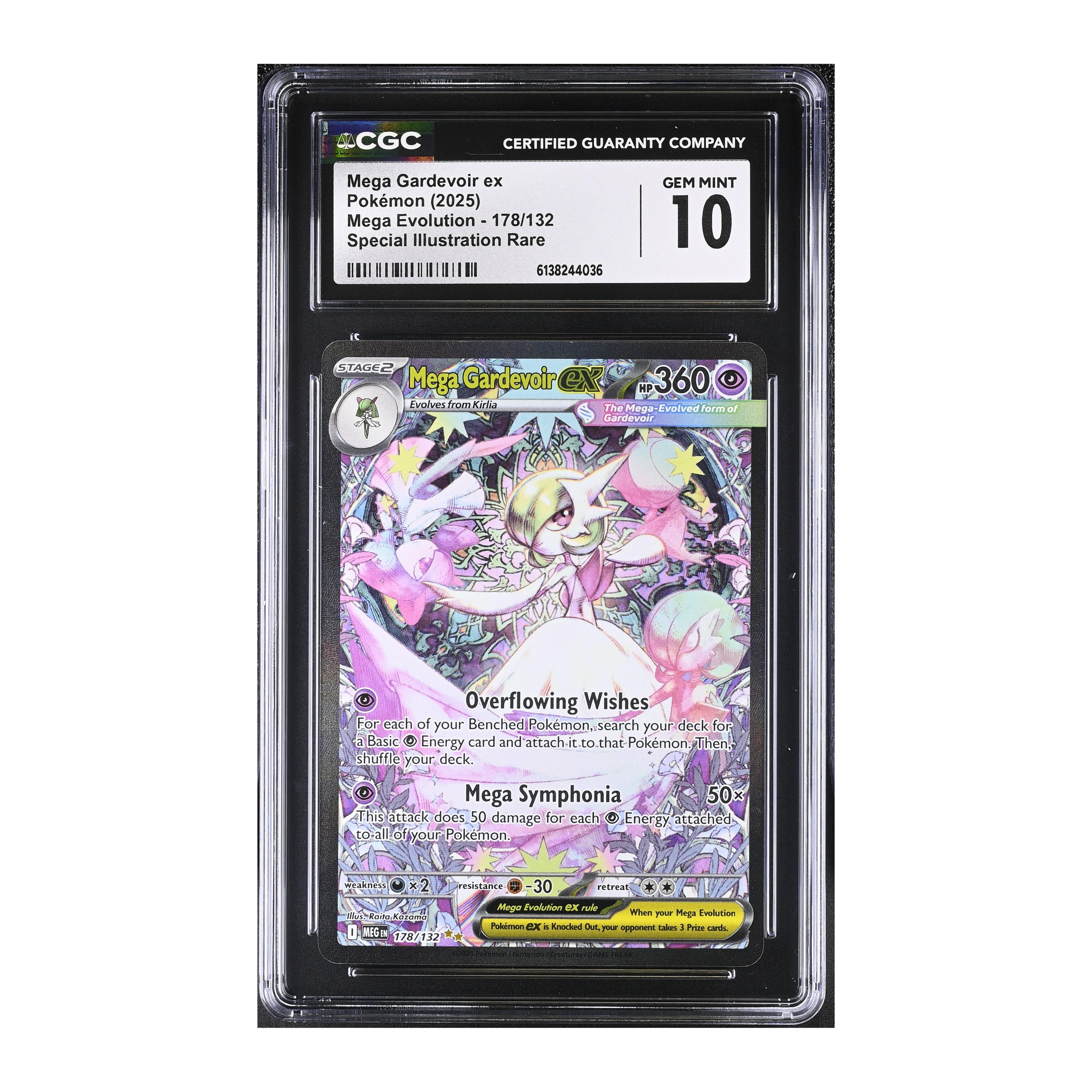Mega Gardevoir EX (2025) Mega Evolution - CGC 10