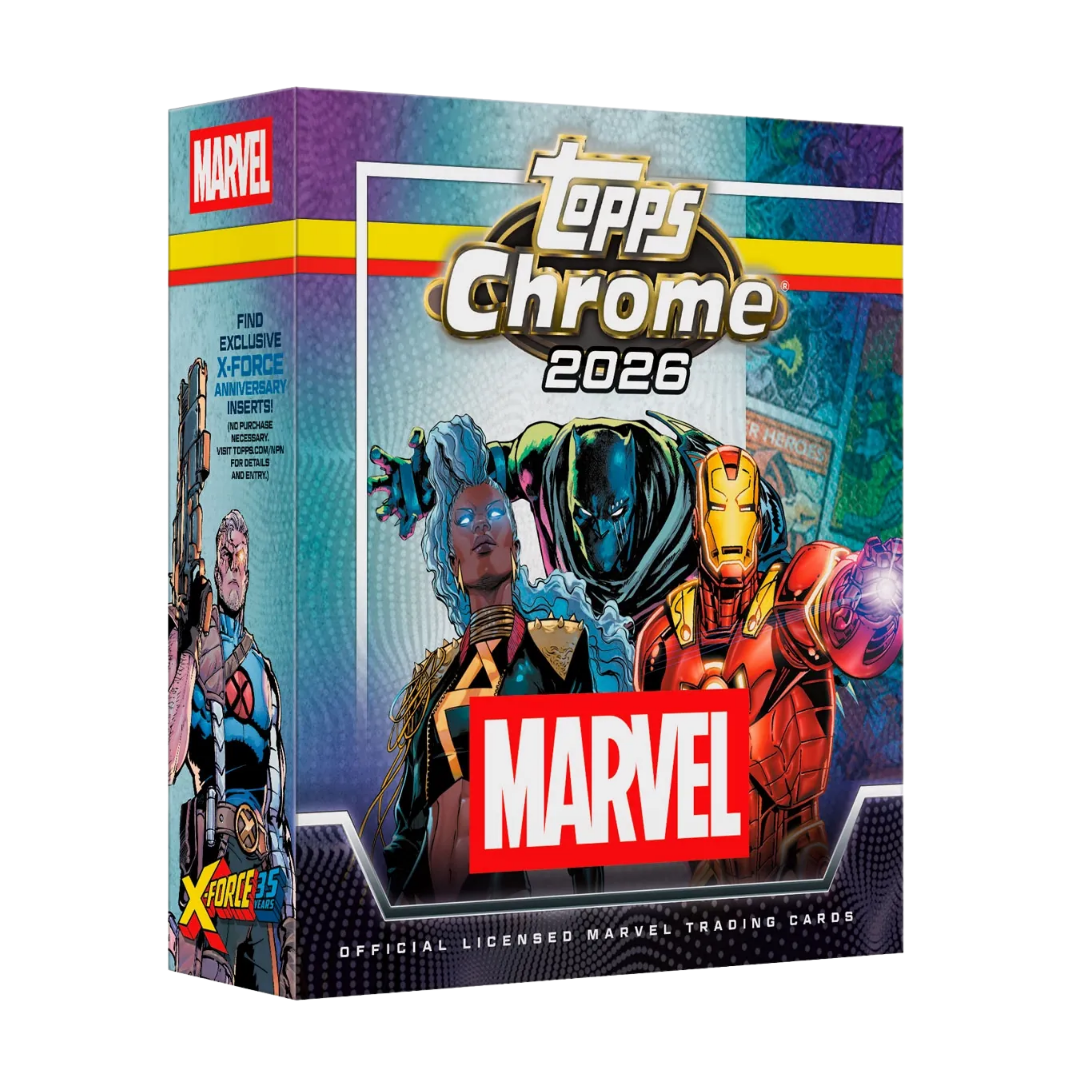 Mega Box Marvel Comics Chrome - Topps