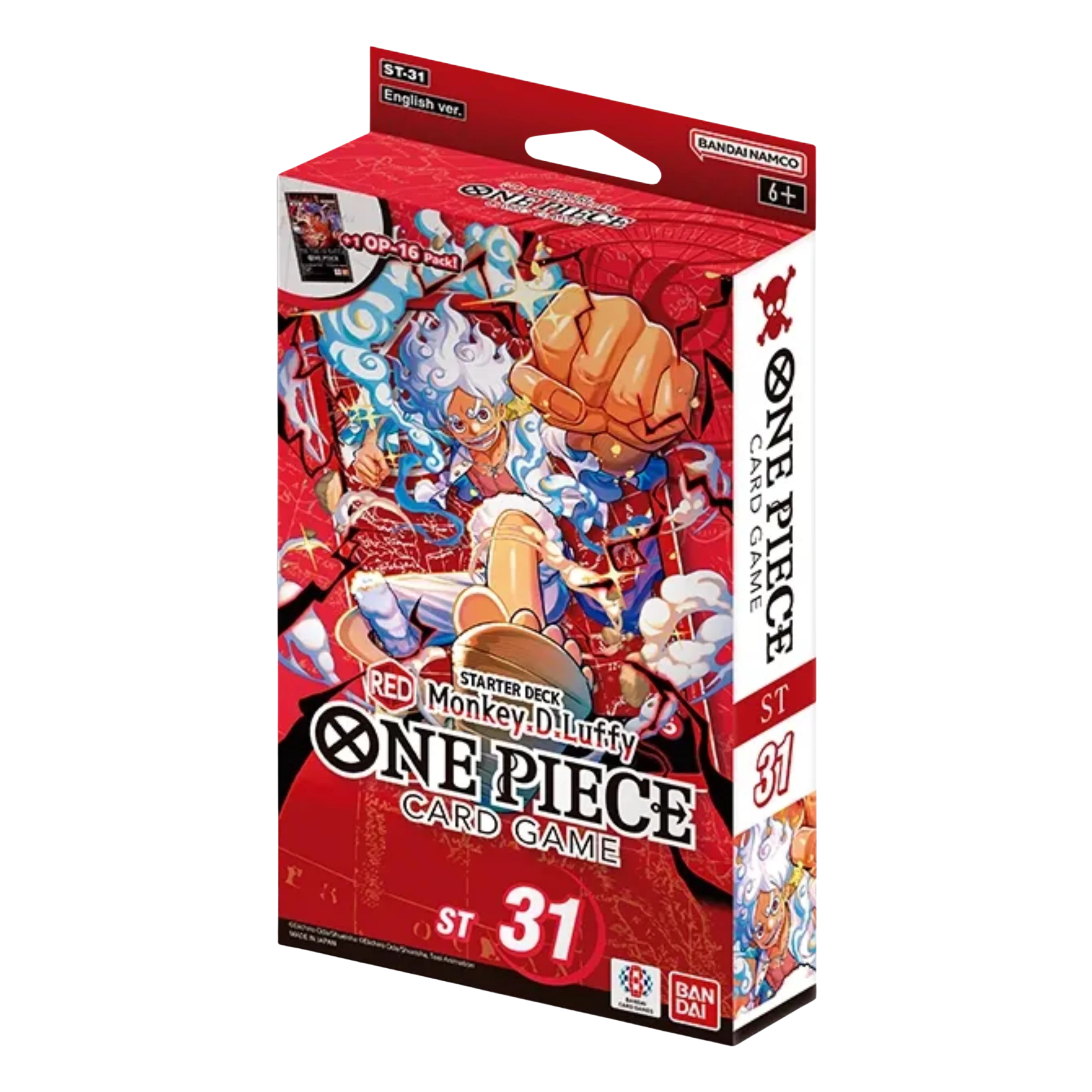 Mazo Starter Deck ST-31 Red Monkey.D.Luffy One Piece - Ingles