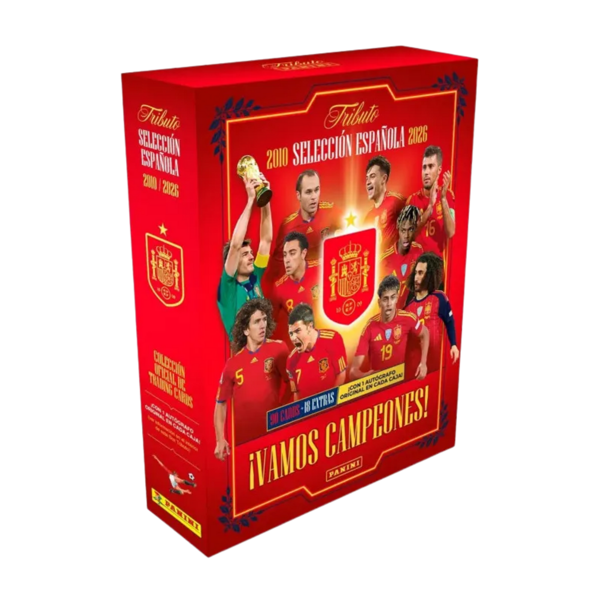 Caja Tributo Selección Española ¡Vamos Campeones! - Panini