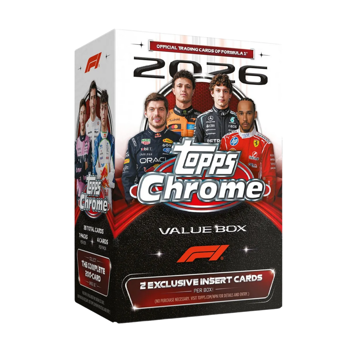 Value Box Fórmula 1 2026 Chrome - Topps