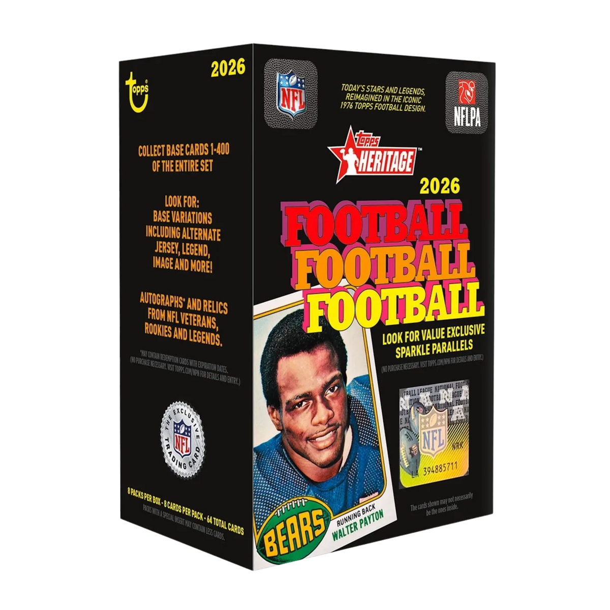 Value Box NFL HERITAGE 2026 - Topps