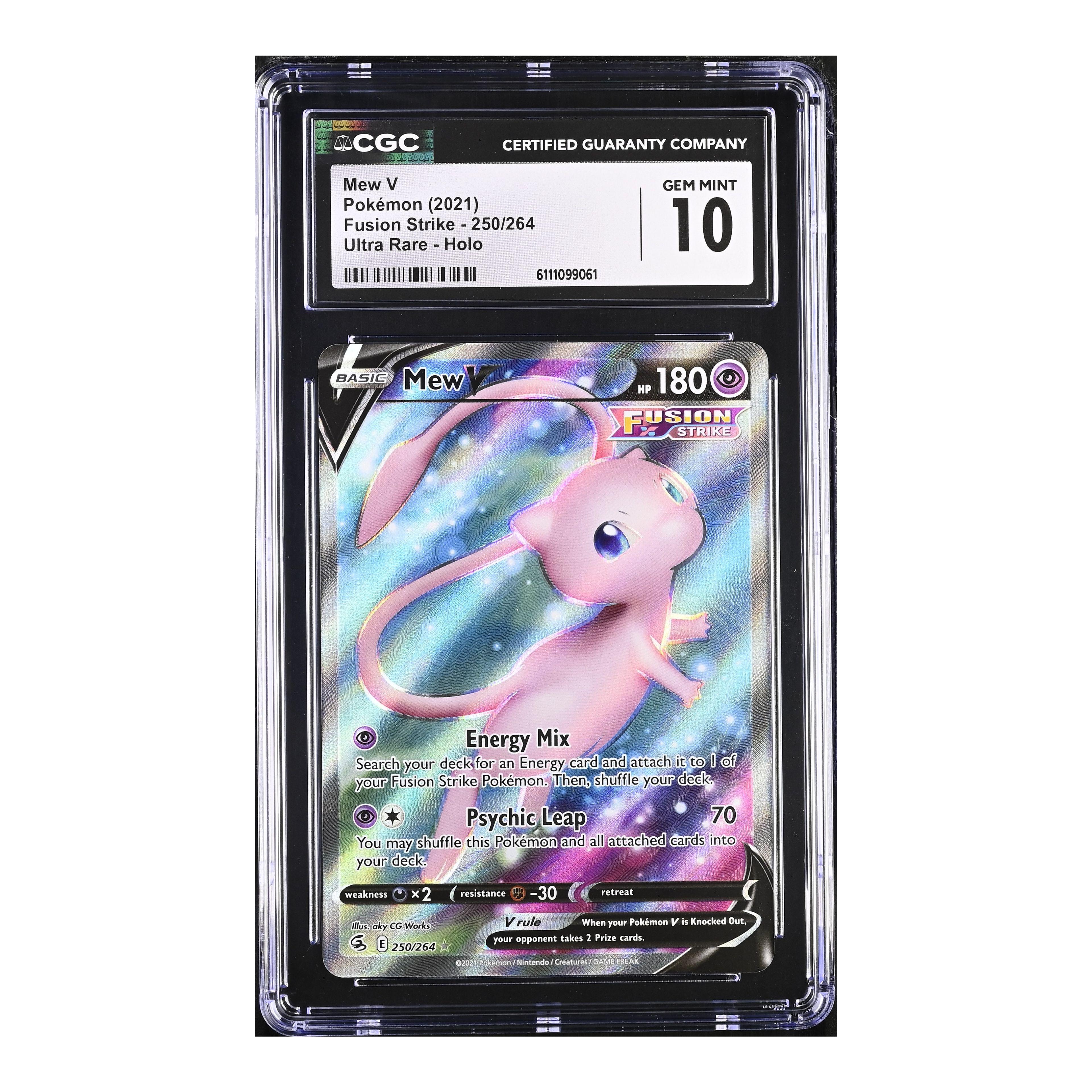 Mew V (2021) Fusion Strike - CGC 10
