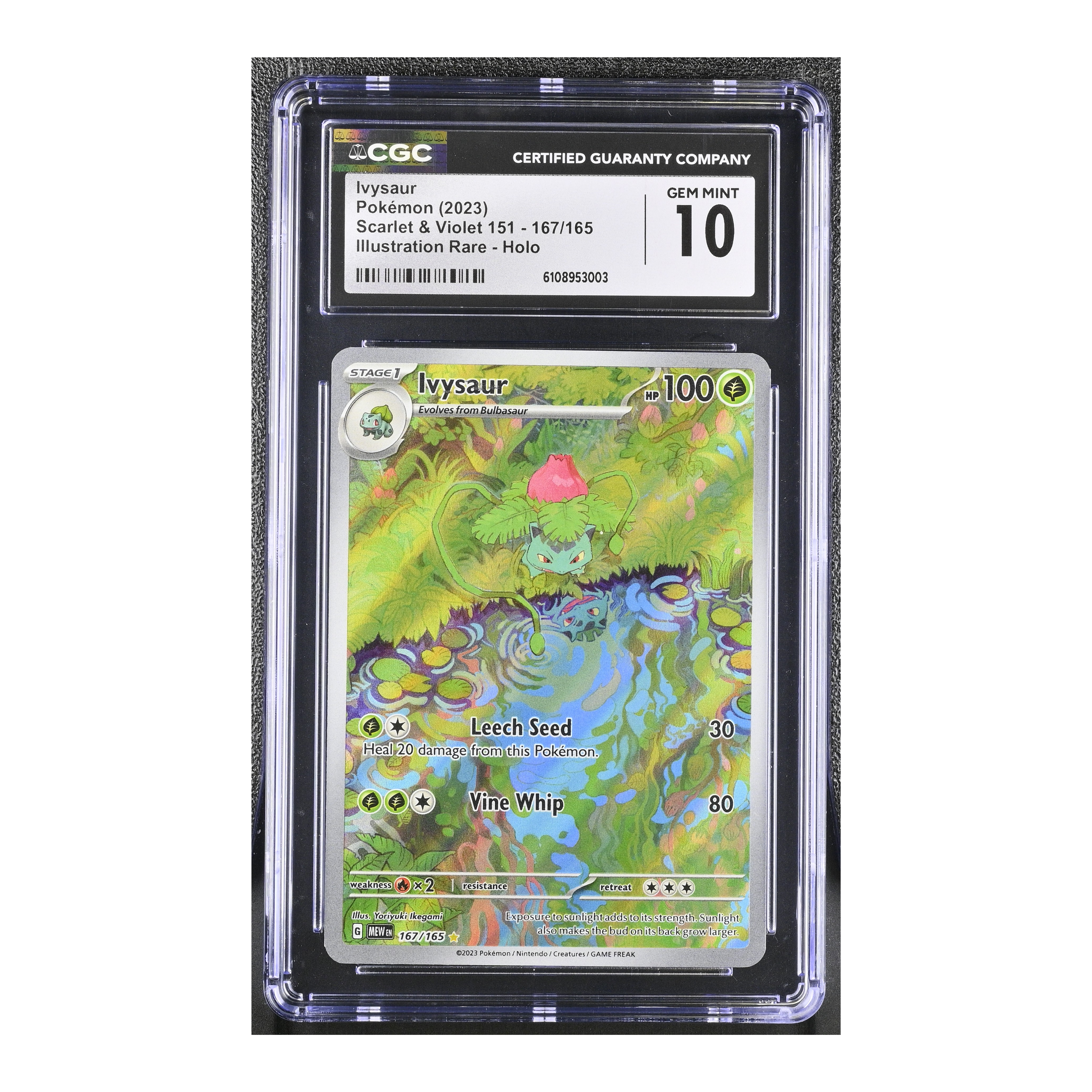 Ivysaur (2023) Scarlet & Violet 151 - CGC 10