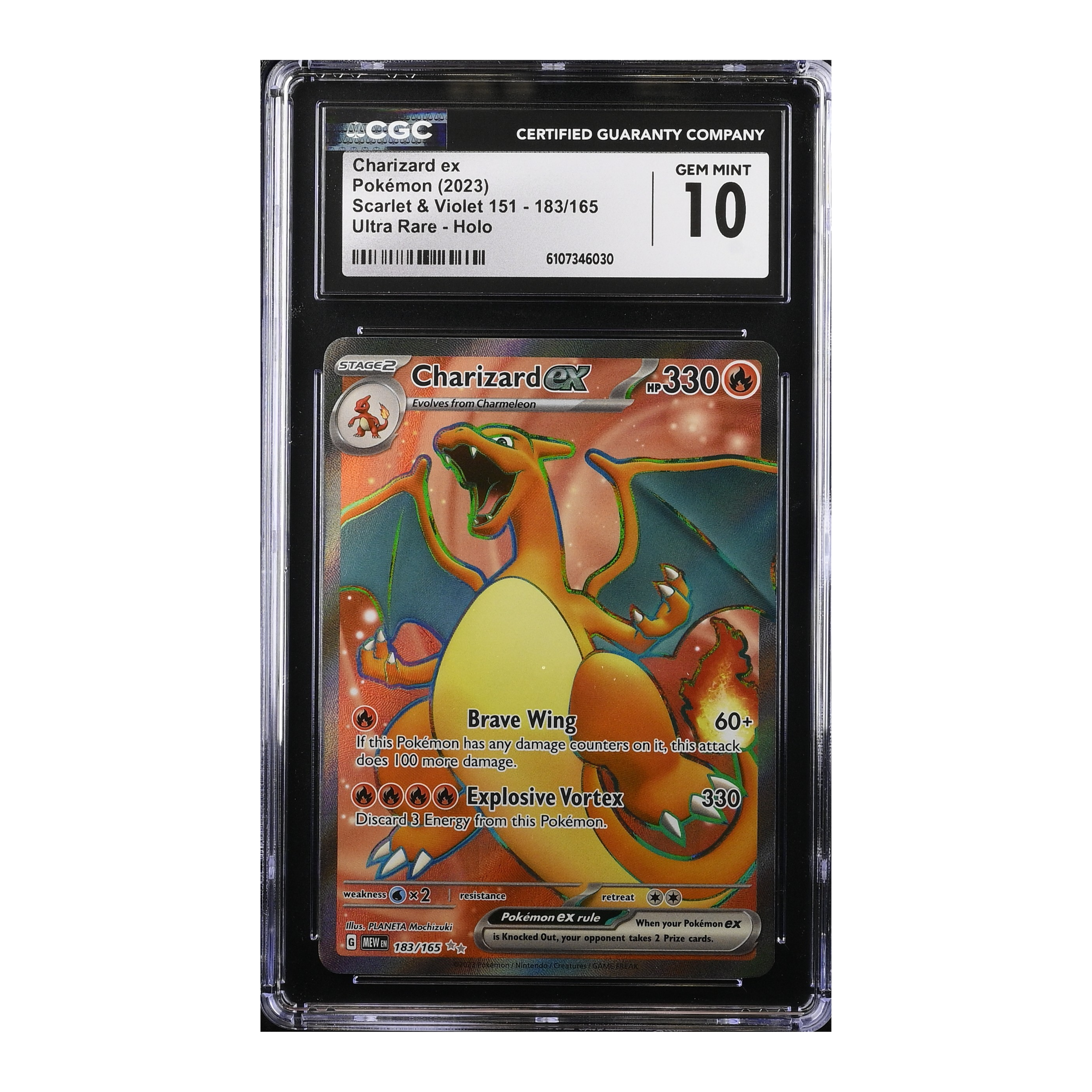 Charizard EX (2023) Scarlet & Violet 151 - CGC 10