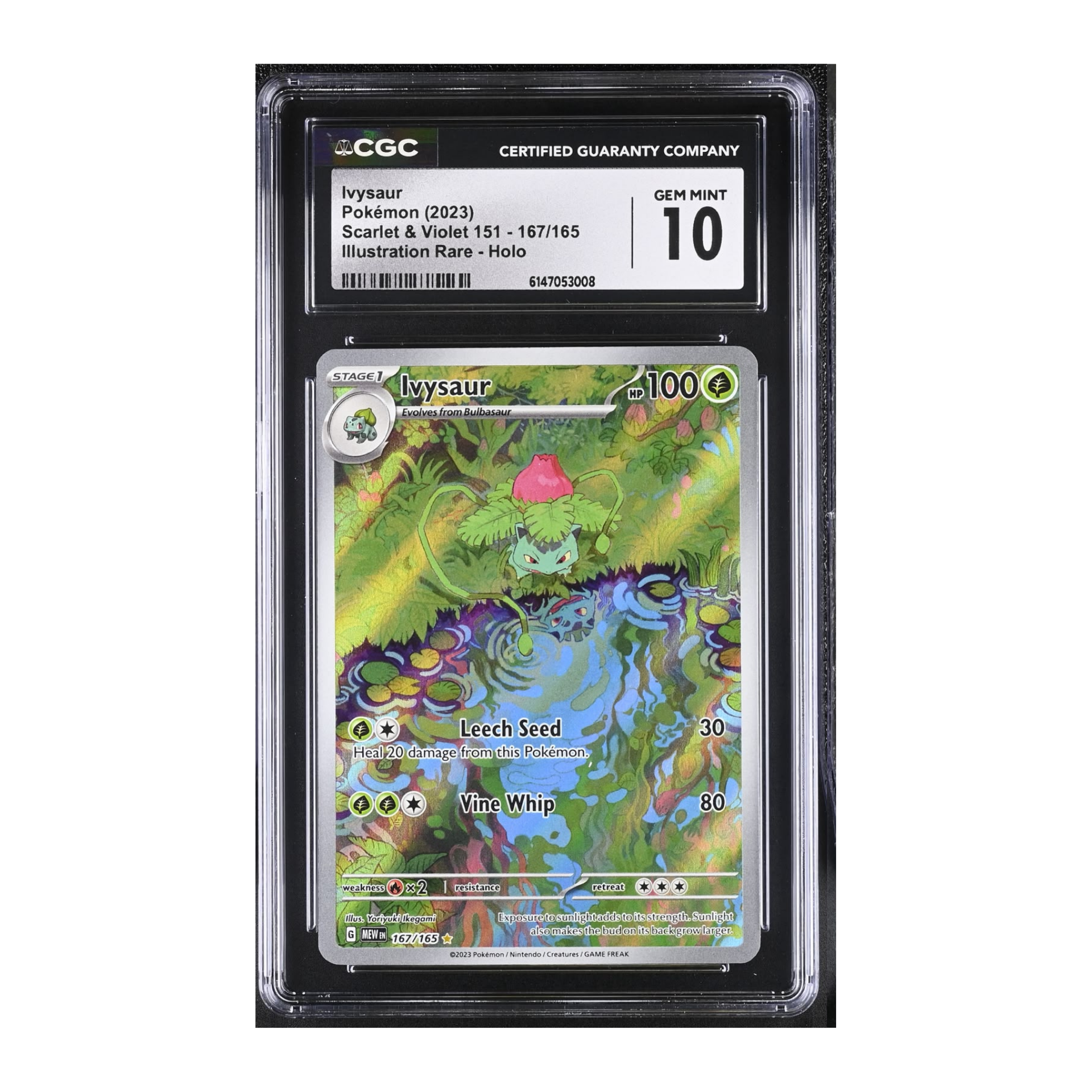 Ivysaur (2023) Scarlet & Violet 151 - CGC 10
