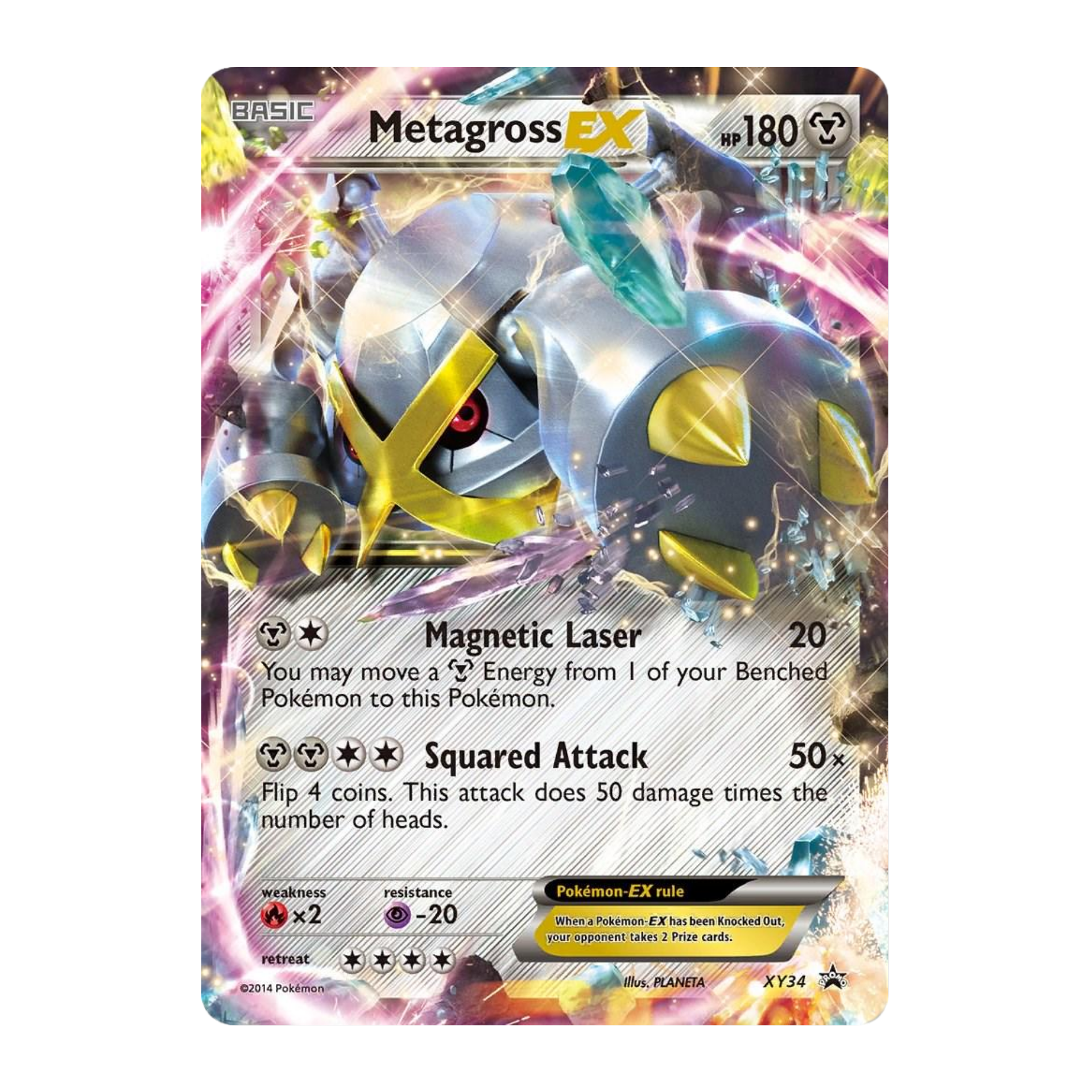Metagross EX XYPR 34 - EX Inglés