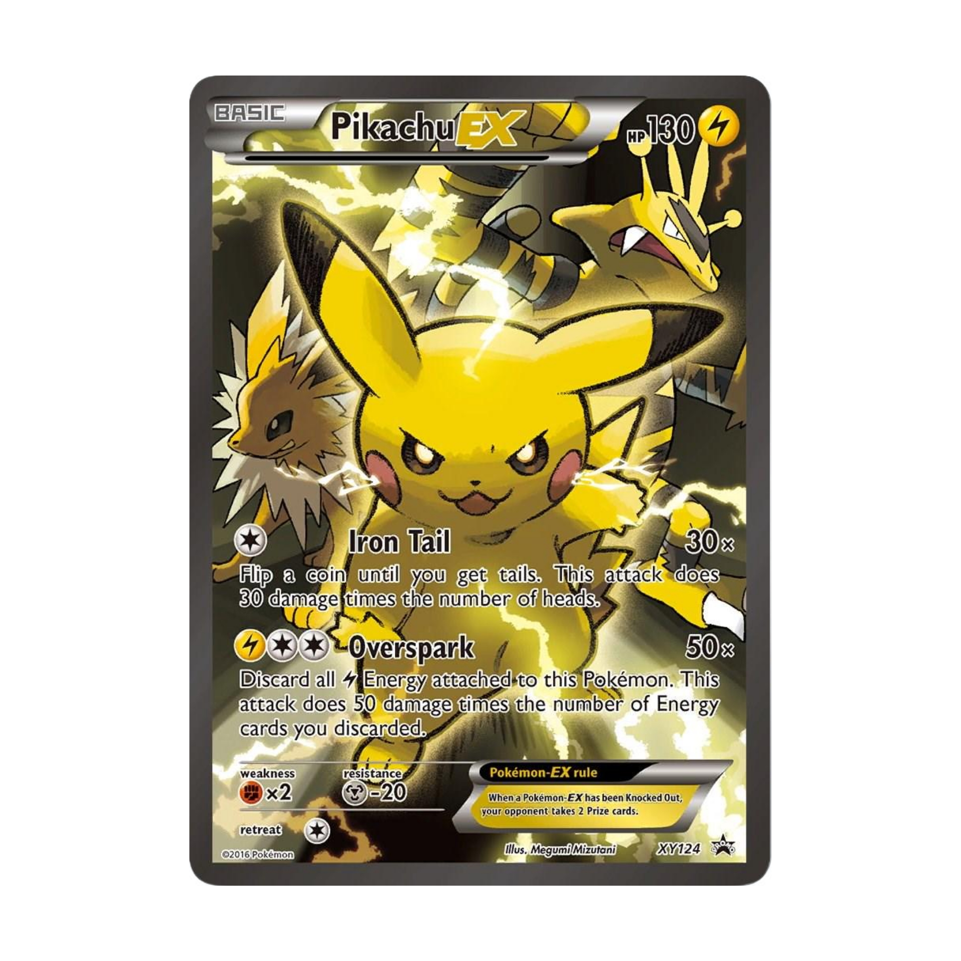 Pikachu EX XYPR 124 - EX Español