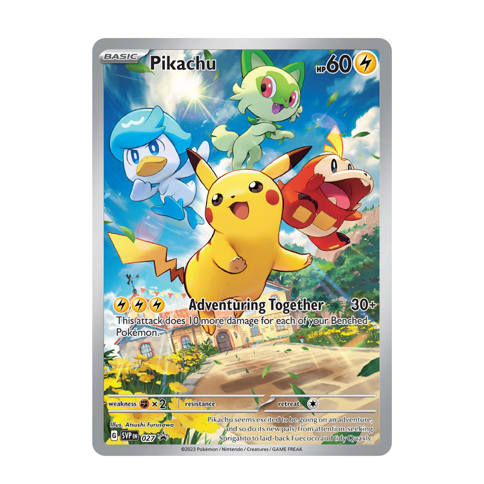 Pikachu SVP 027 - NM Inglés