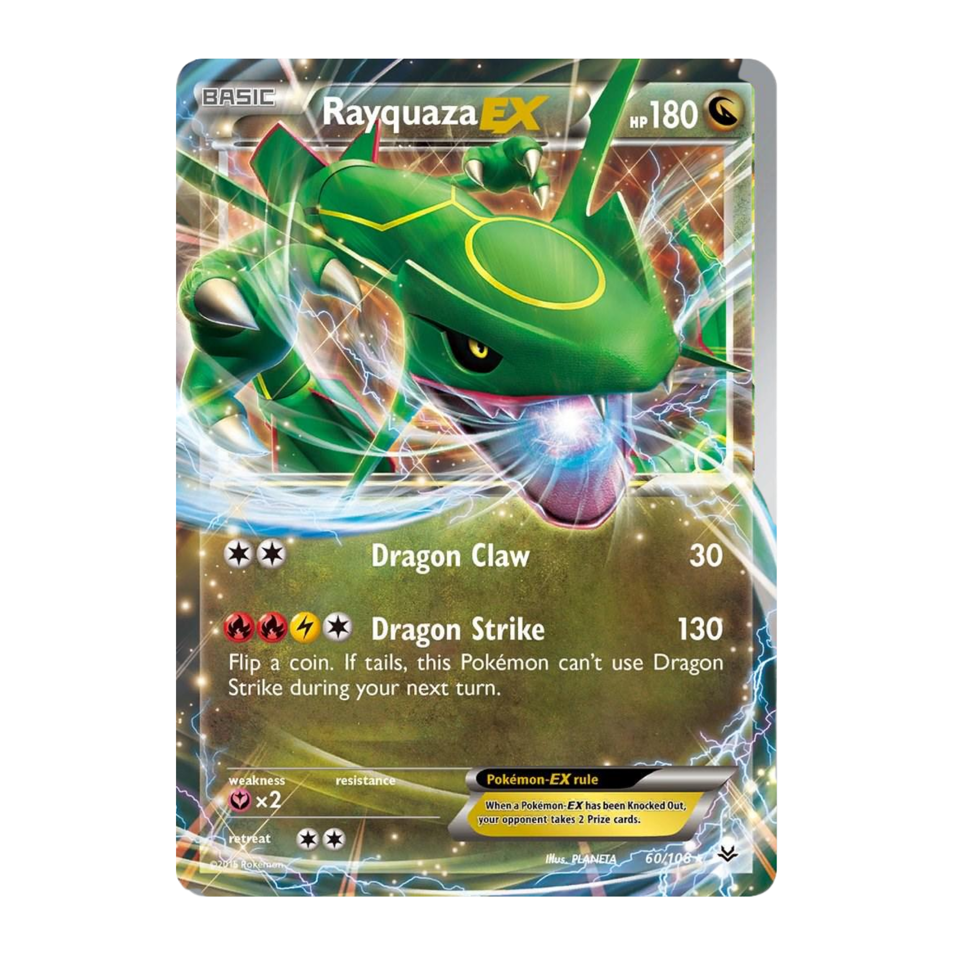 Rayquaza EX ROS 60 - GD Español