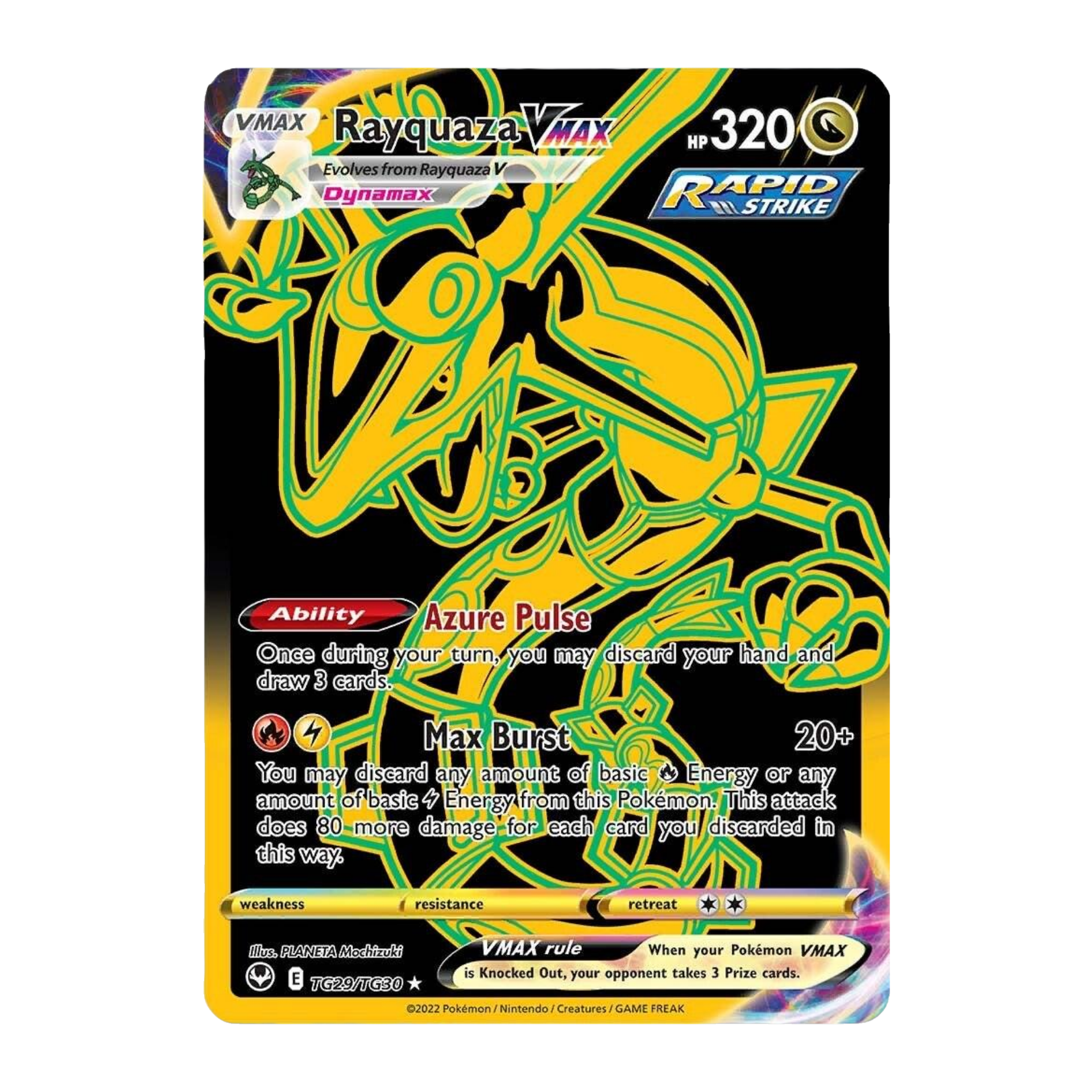 Rayquaza VMAX SIT TG29 - NM Inglés