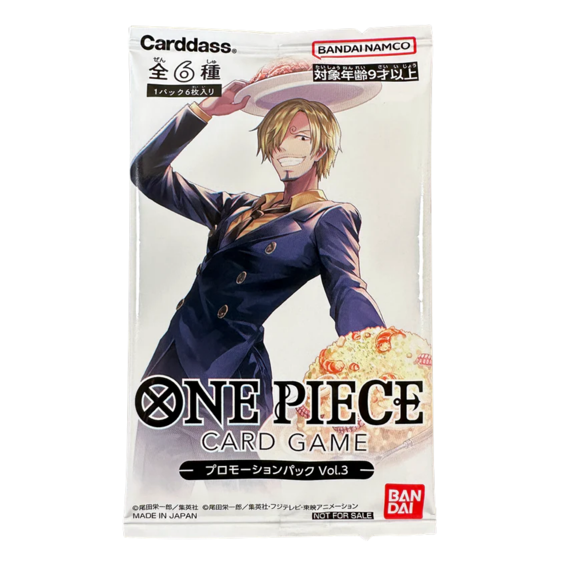Sobre Promotion Pack Vol. 3 One Piece Card - Japones