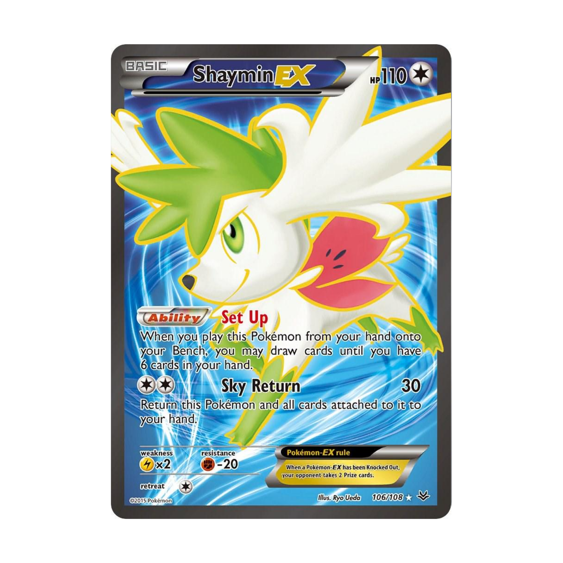 Shaymin EX ROS 106 - GD Español