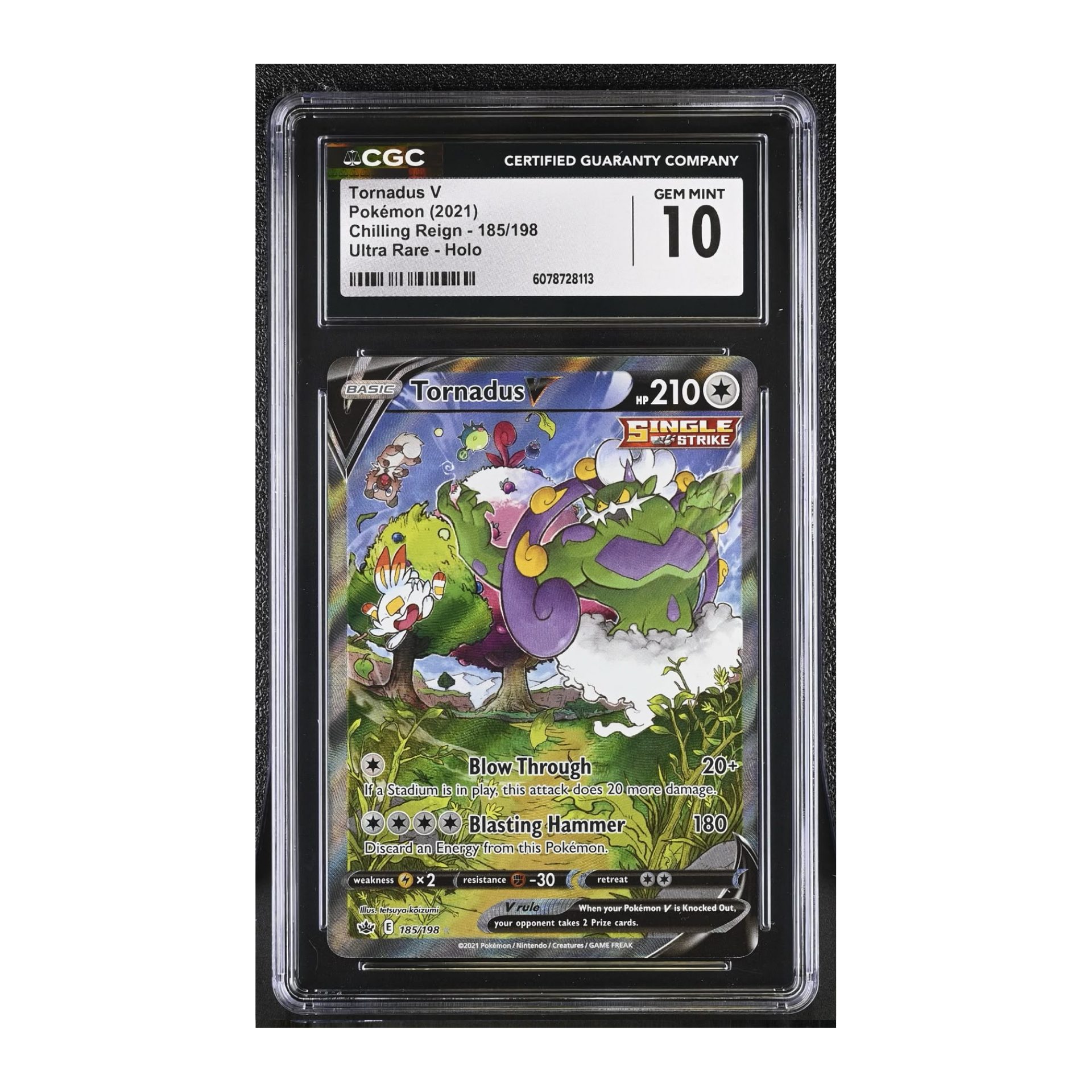 Tornadus V (2021) Chilling Reign - CGC 10