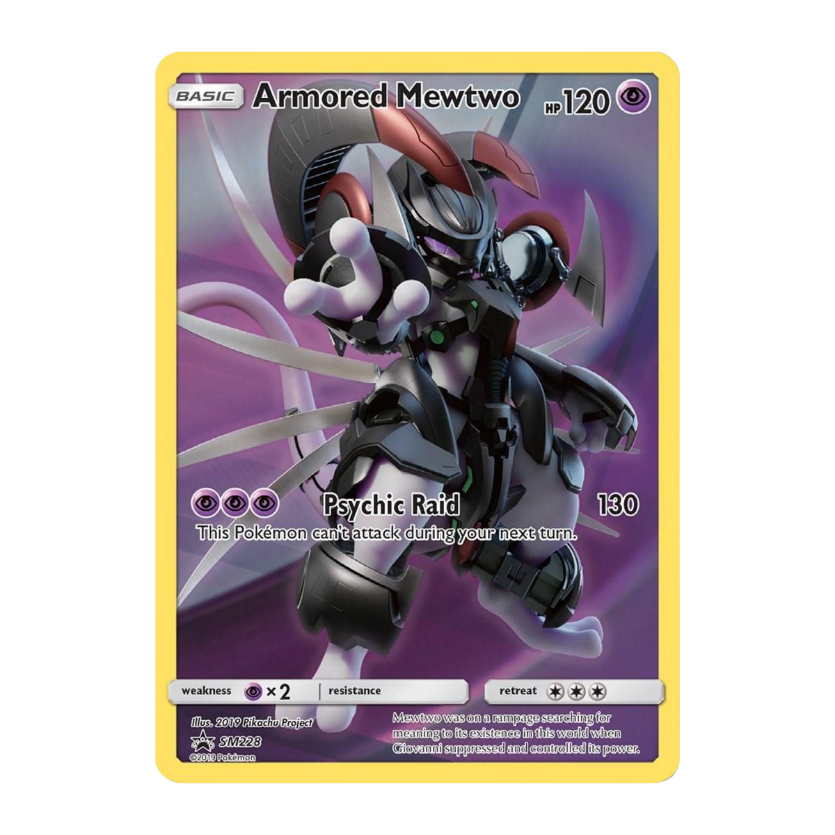 Armored Mewtwo SMP SM228 - EX Español