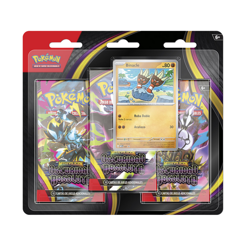 Blister Pokémon Oscuridad Absoluta Español