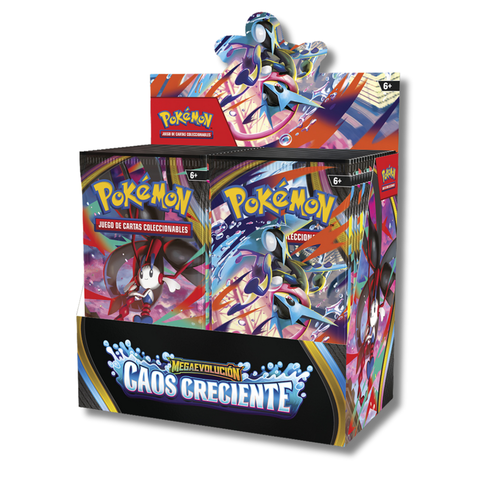 Caja de 36 Sobres Caos Creciente - set completo