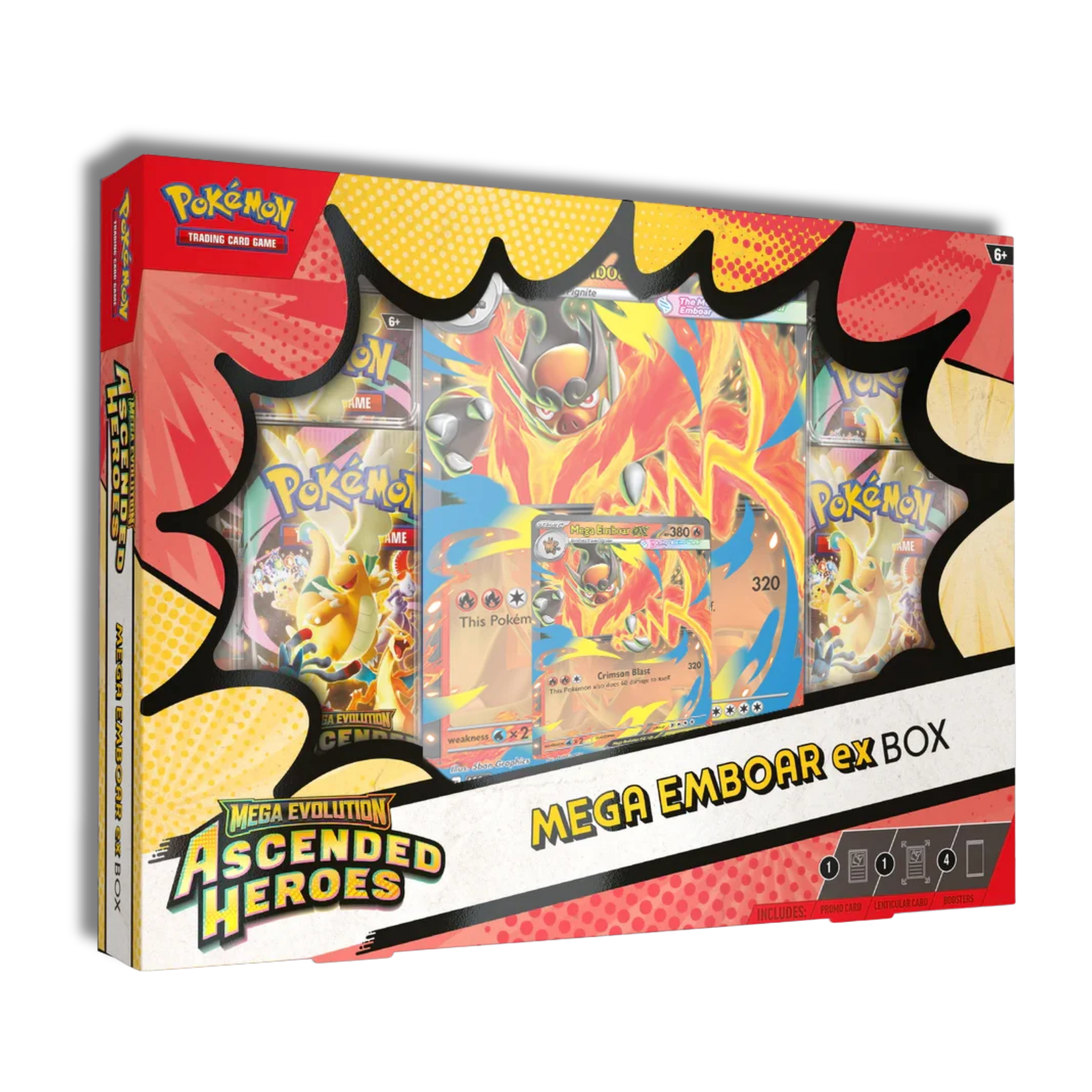Caja Mega EX Box Héroes Ascendentes - Español