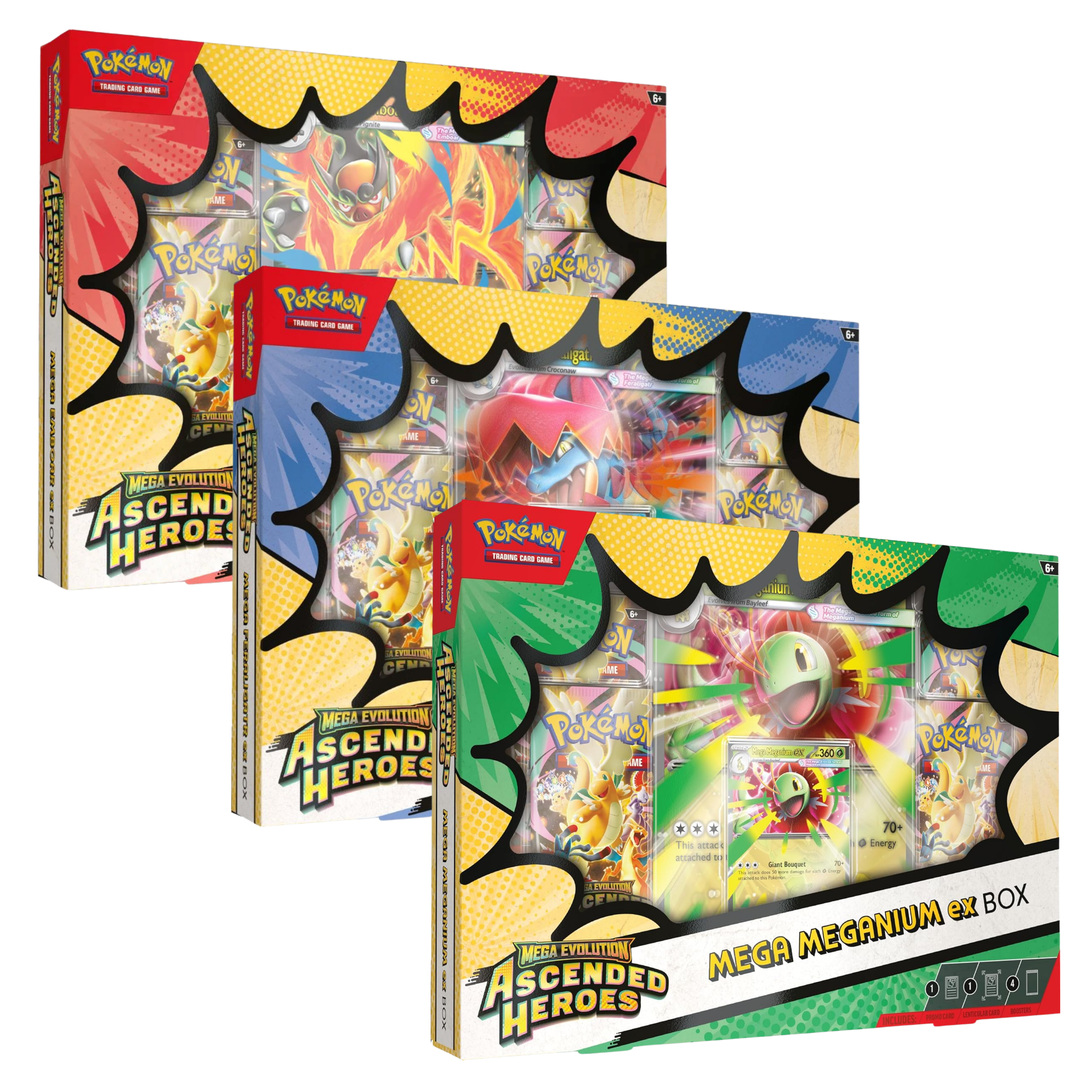 Caja Mega EX Box Ascended Heroes - Ingles
