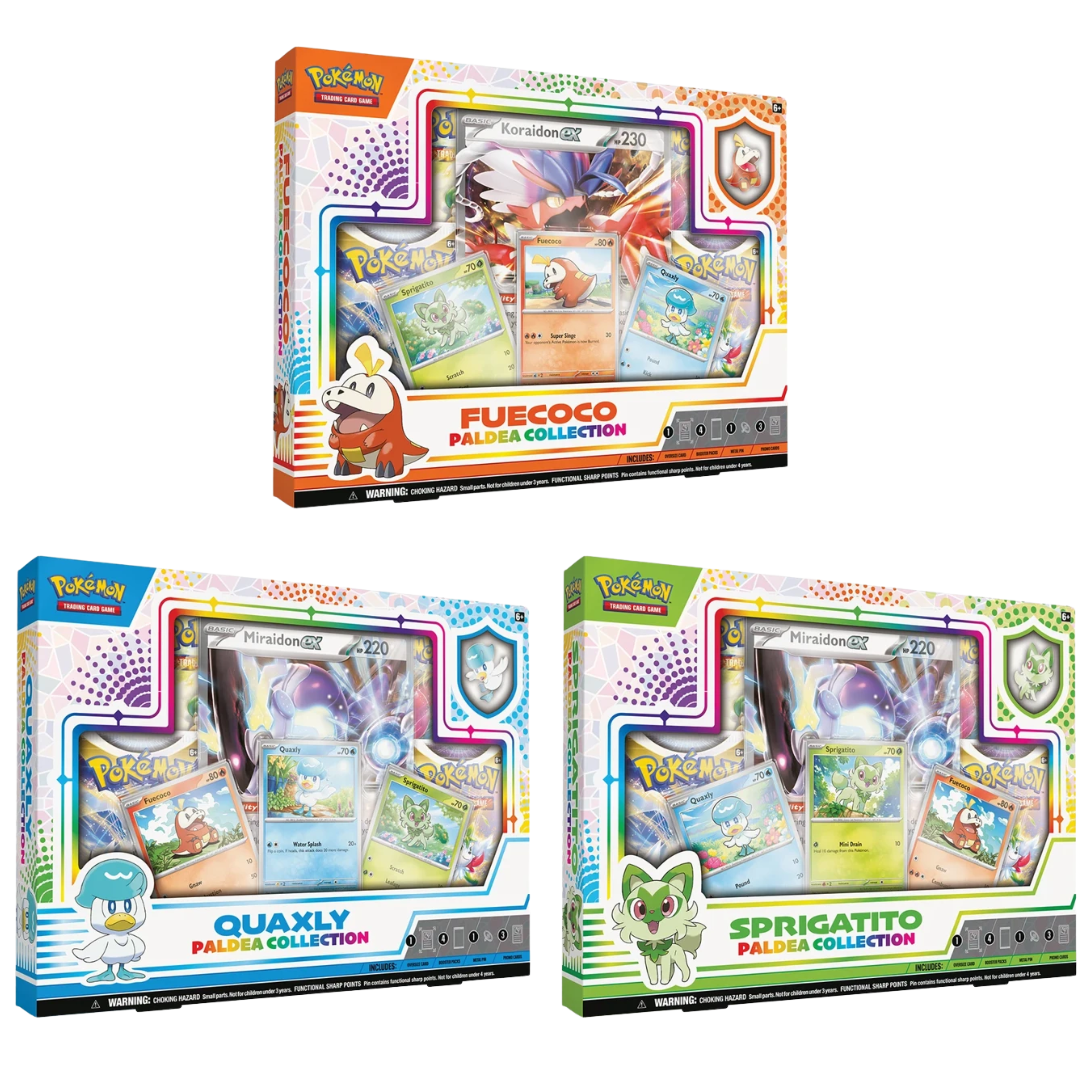 Caja Paldea Pin Collection - Español