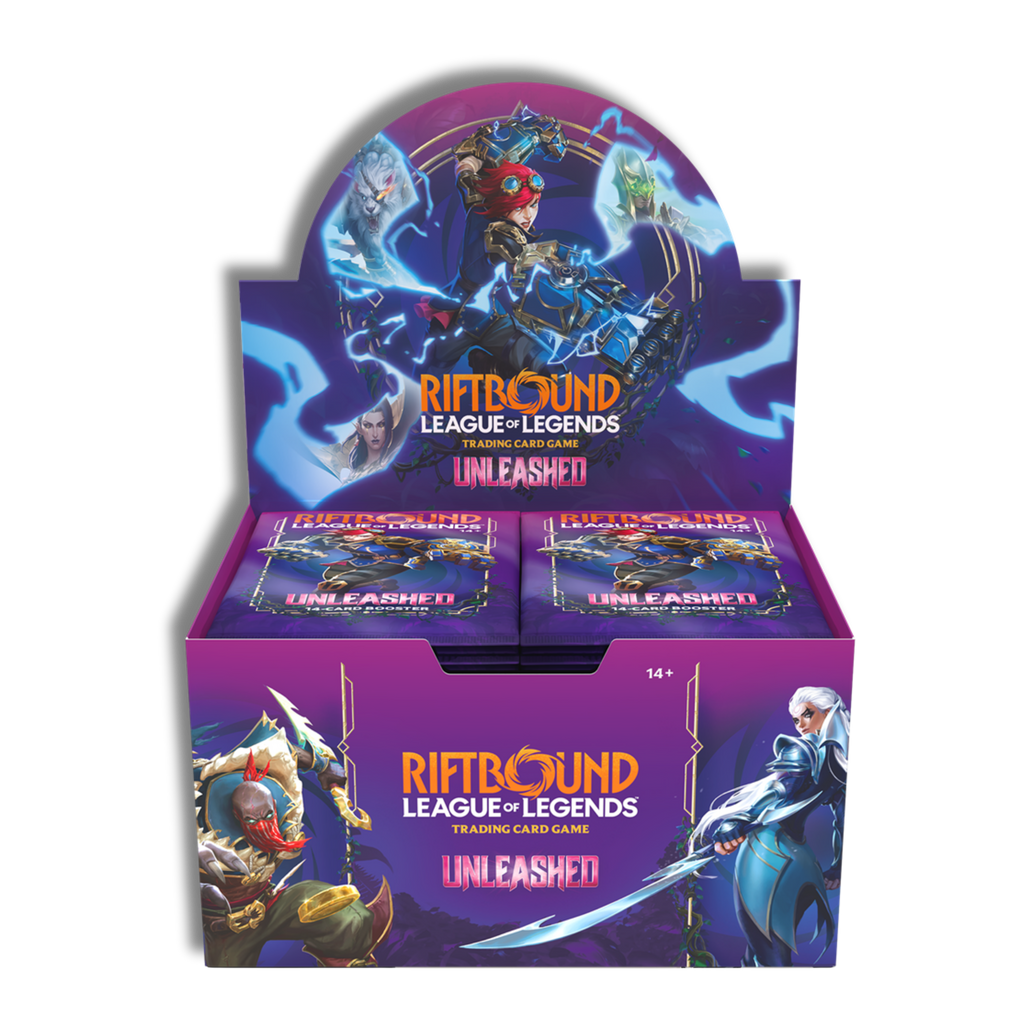 Booster Box : Unleashed - Riftbound: League of Legends TCG - Ingles