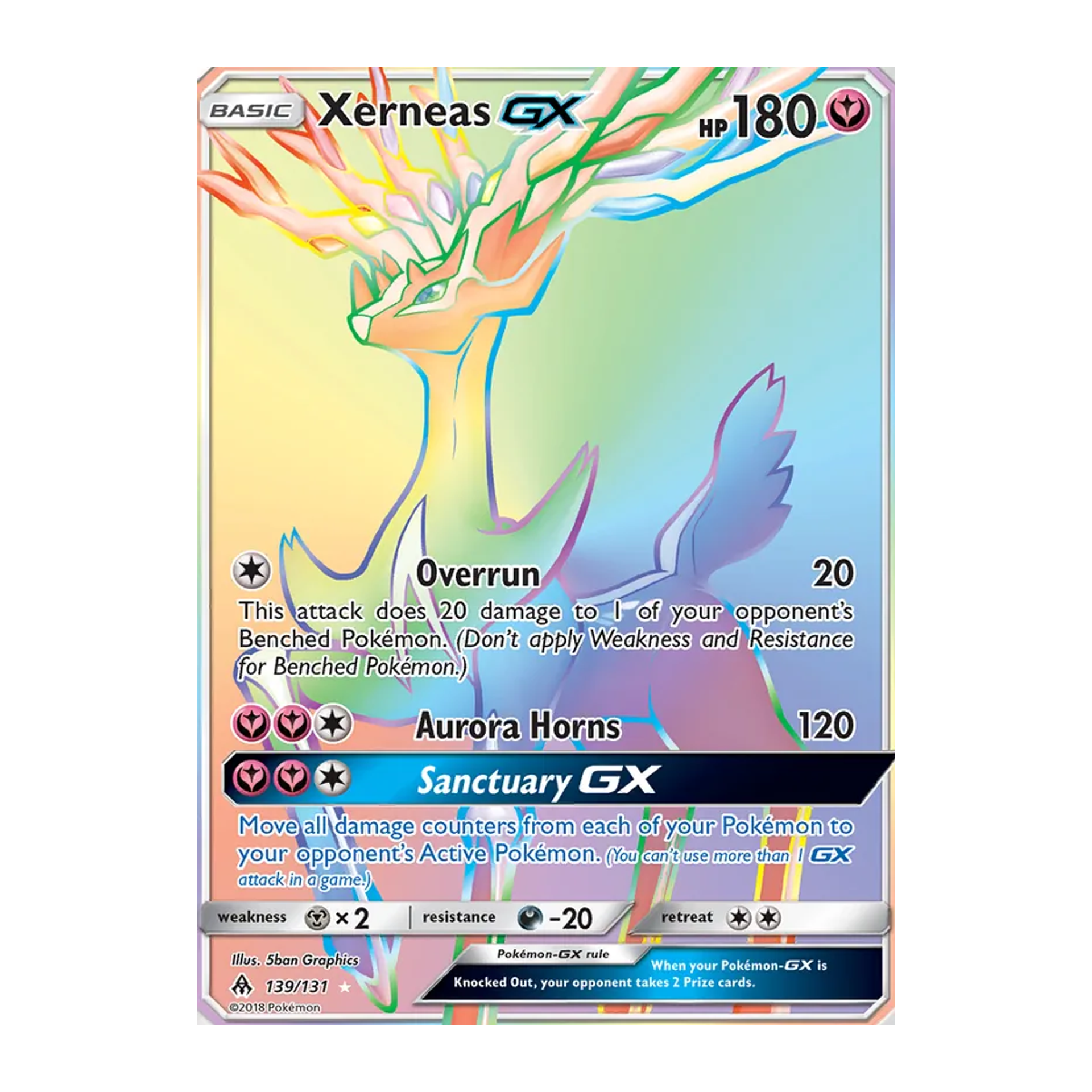 Xerneas GX FLI 139 - NM Español
